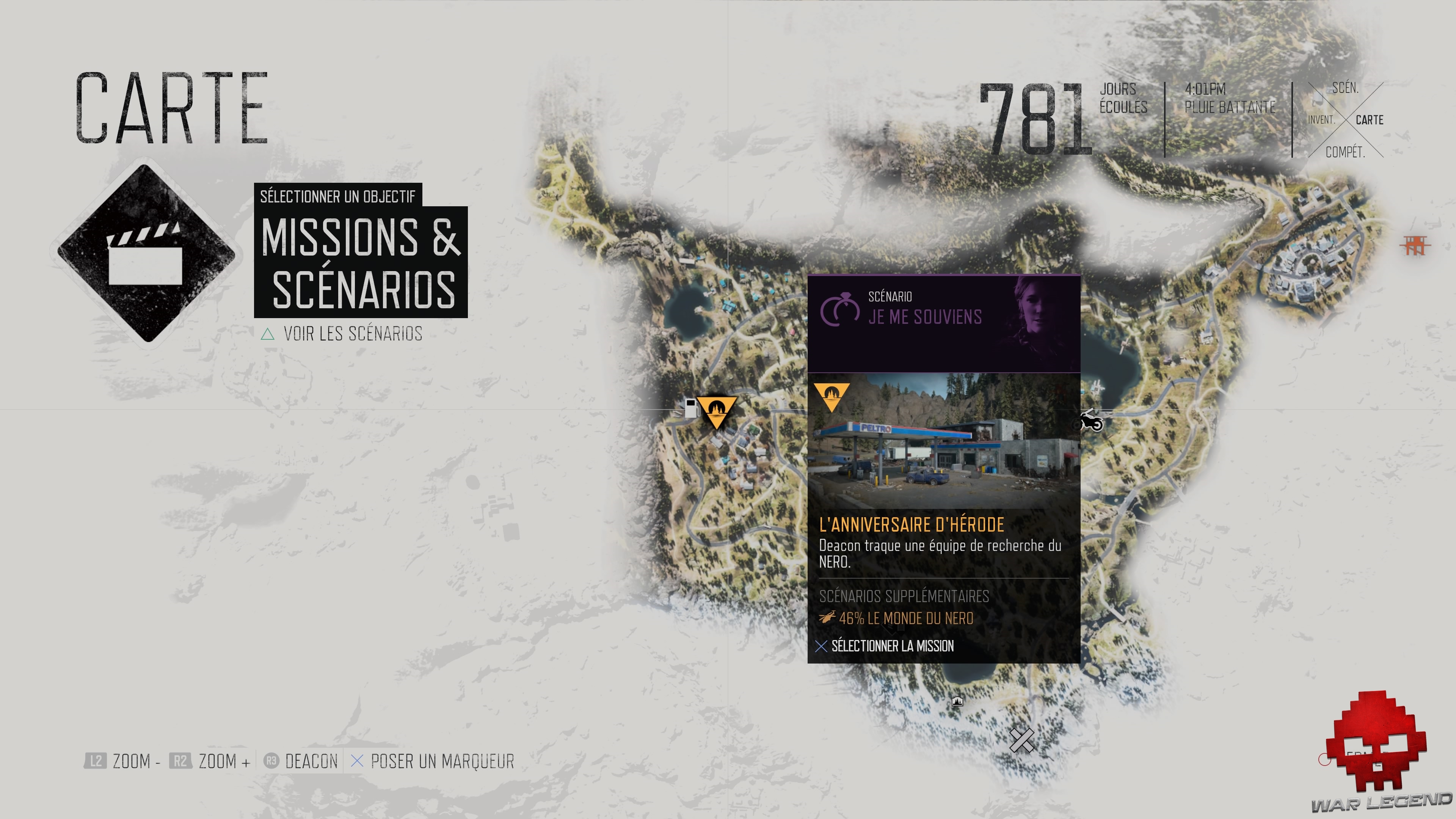 Soluce Days Gone l'anniversaire d'hérode