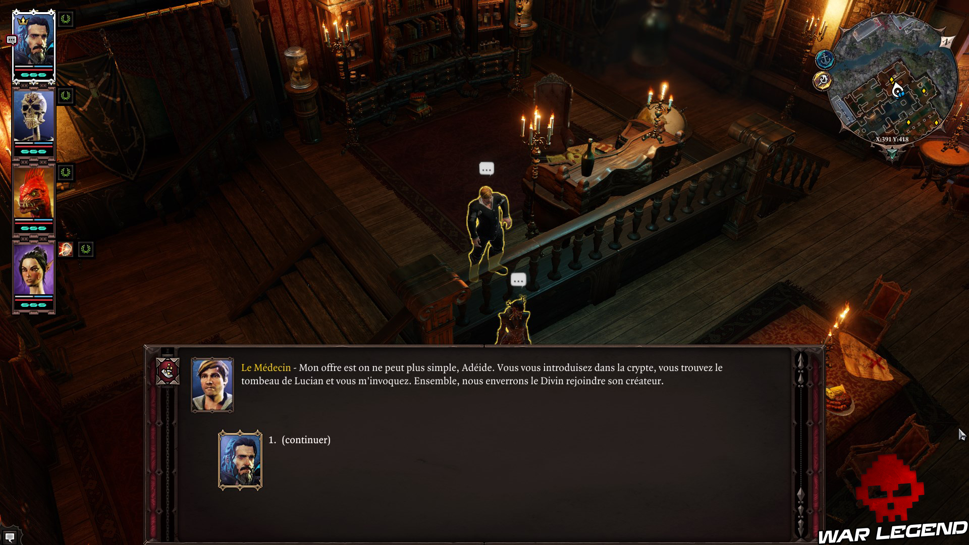 Soluce Divinity Original Sin 2 offre docteur adramalikh