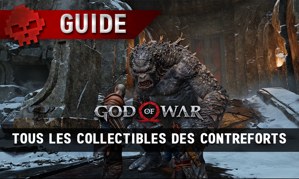 Soluce God of War collectibles contreforts