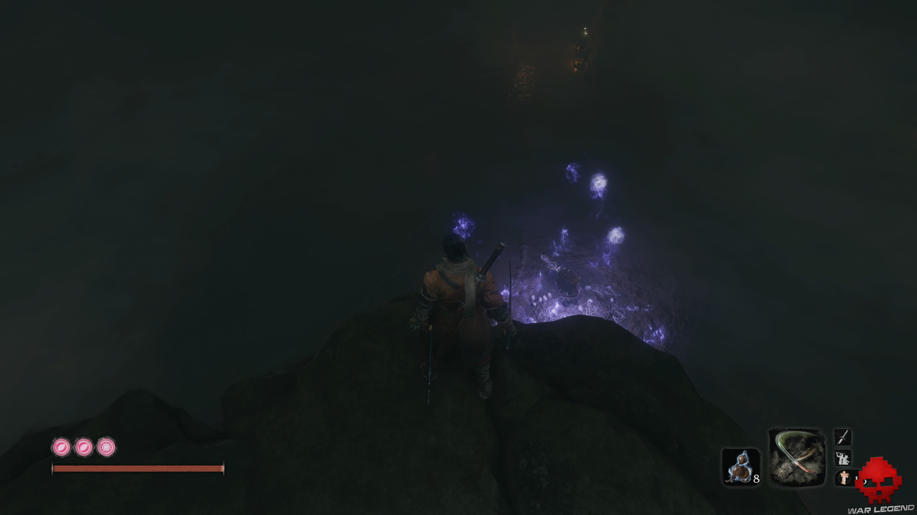 Soluce Sekiro donjon abandonné partie 2 guerrier sichimen