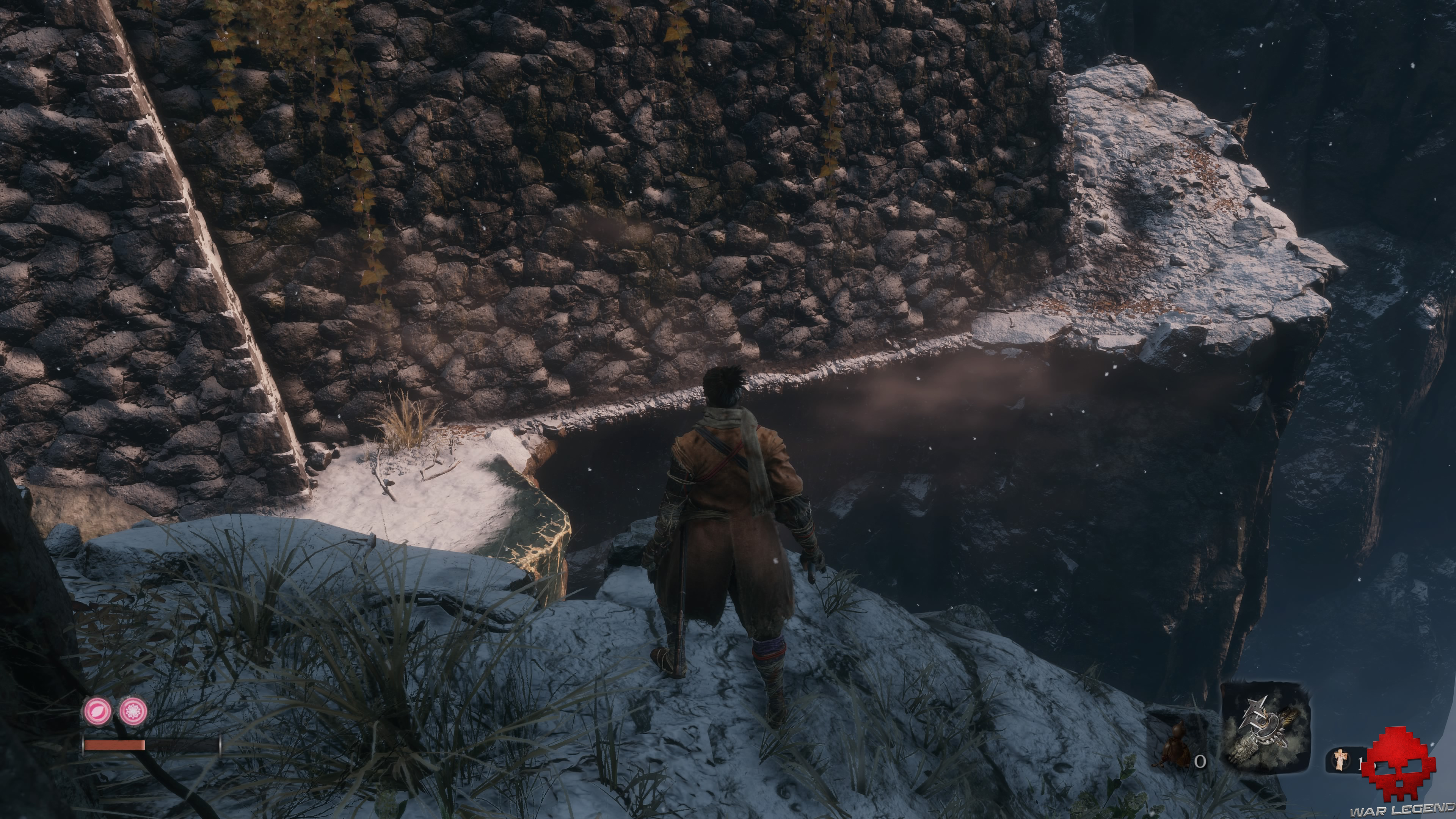 Soluce Sekiro les alentours d'ashina partie 1 passage ras du mur