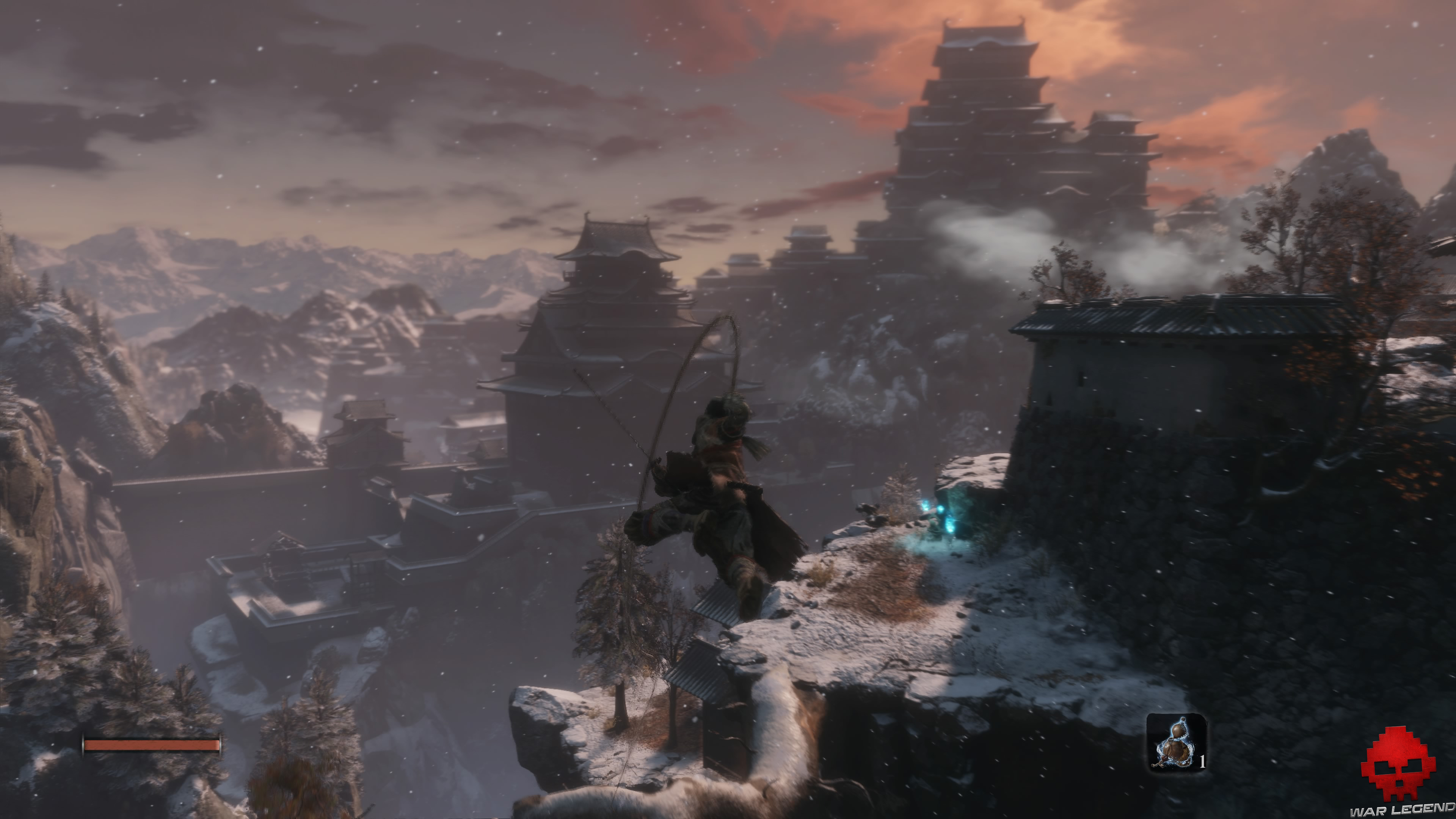 Soluce Sekiro les alentours d'ashina partie 1 saut de grappin