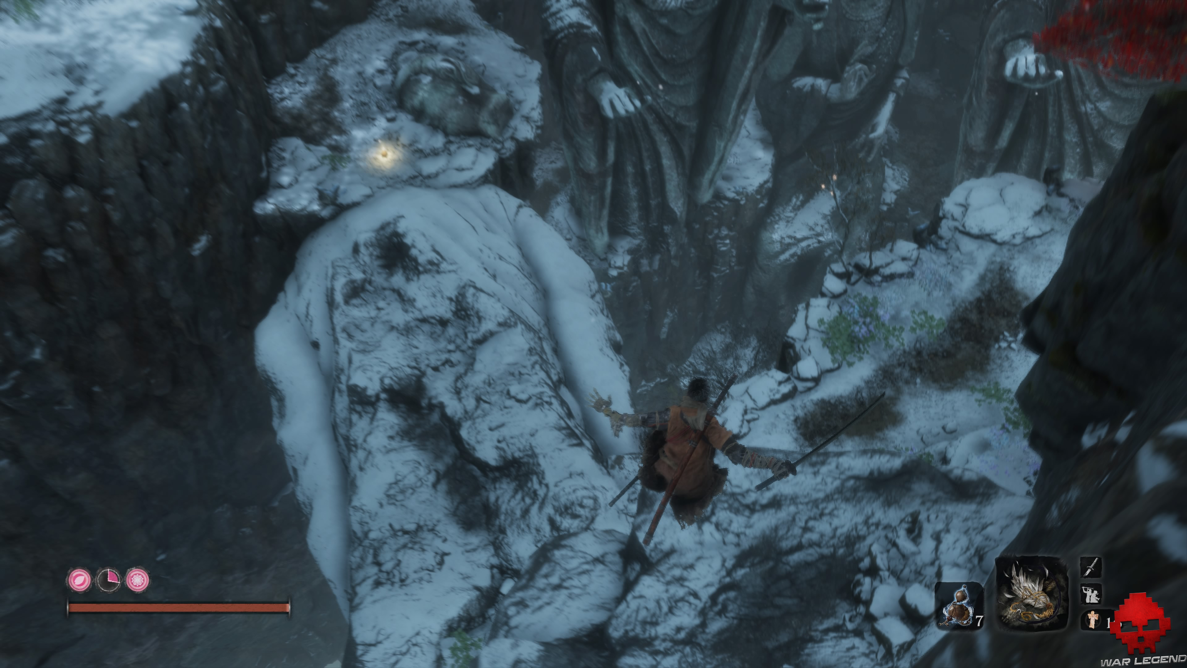 Soluce sekiro vallée engloutie saut