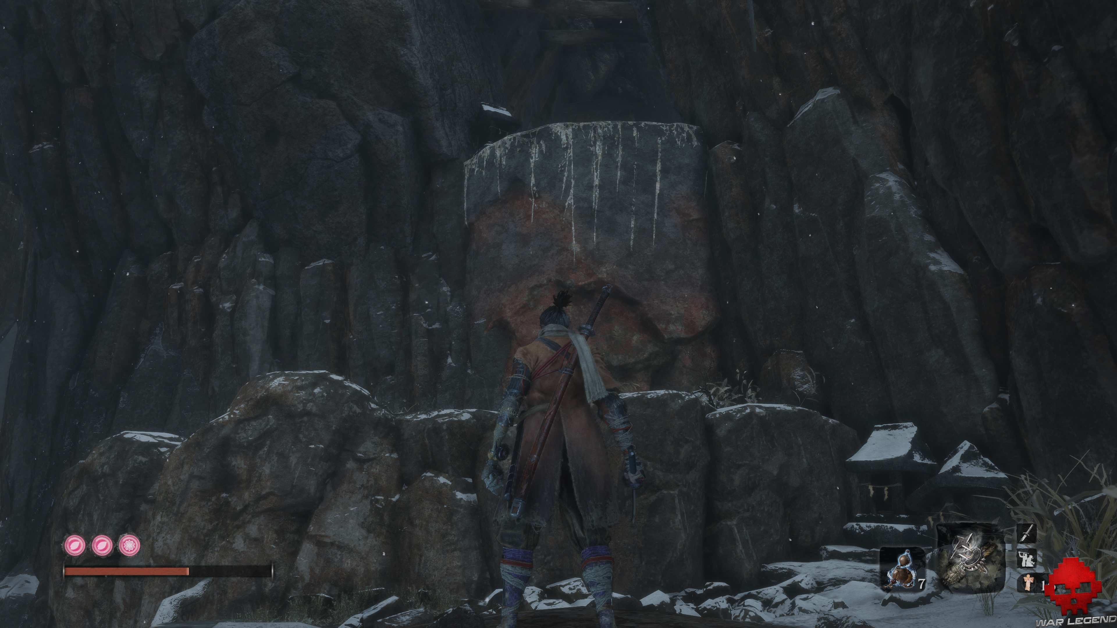 Soluce sekiro vallée engloutie paroi