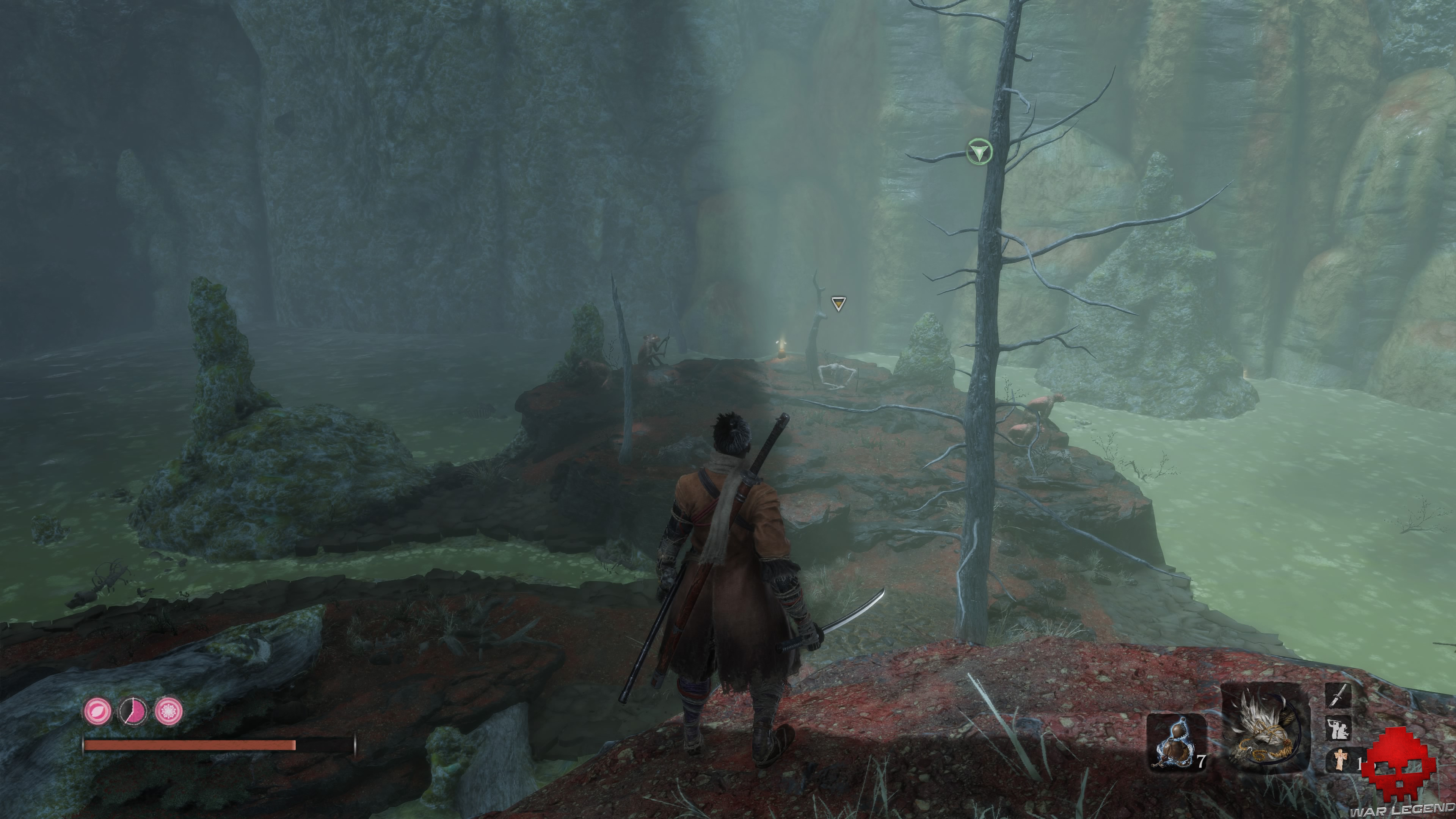 Soluce sekiro vallée engloutie îlot