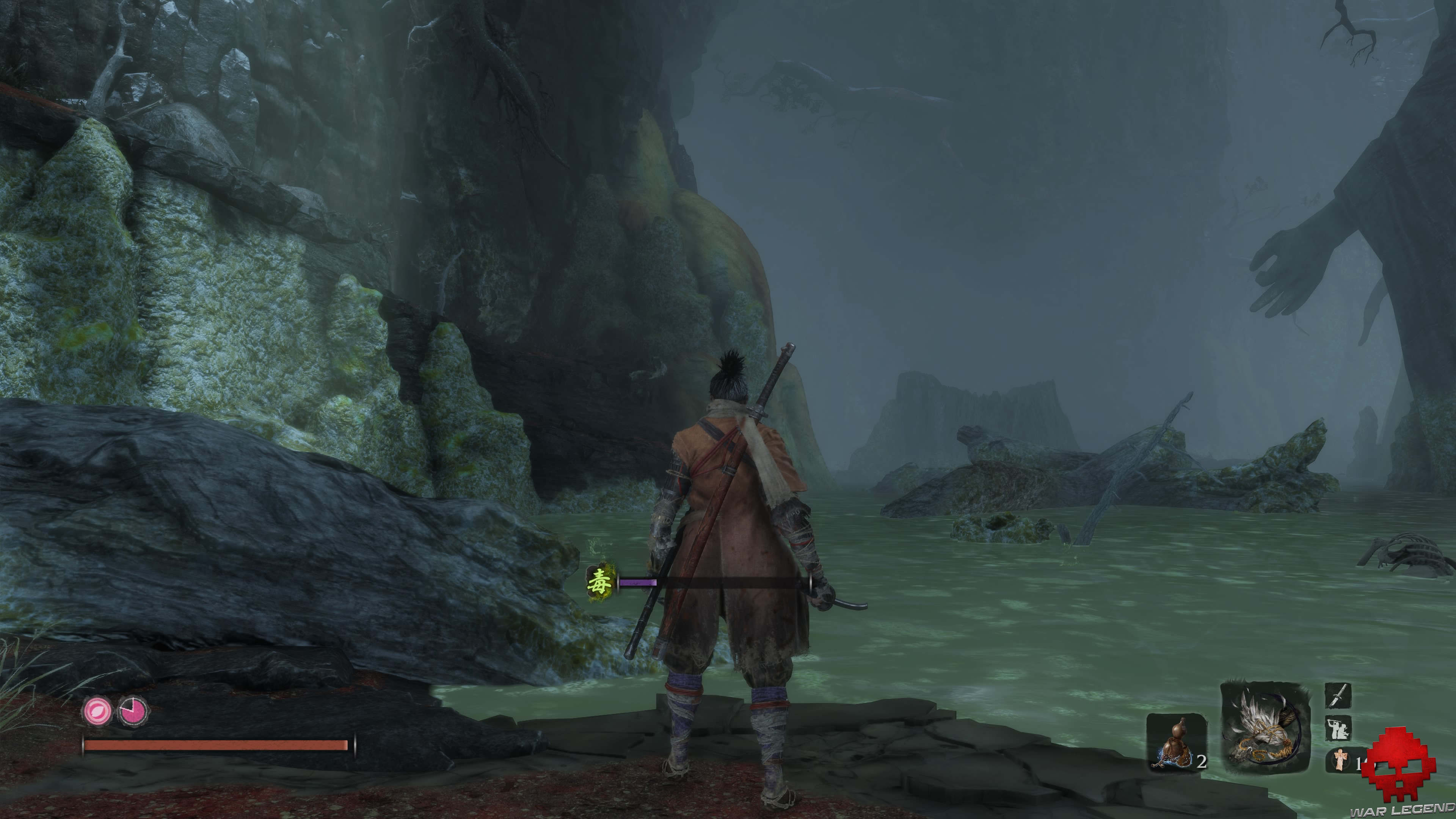 Soluce sekiro vallée engloutie grosse souche