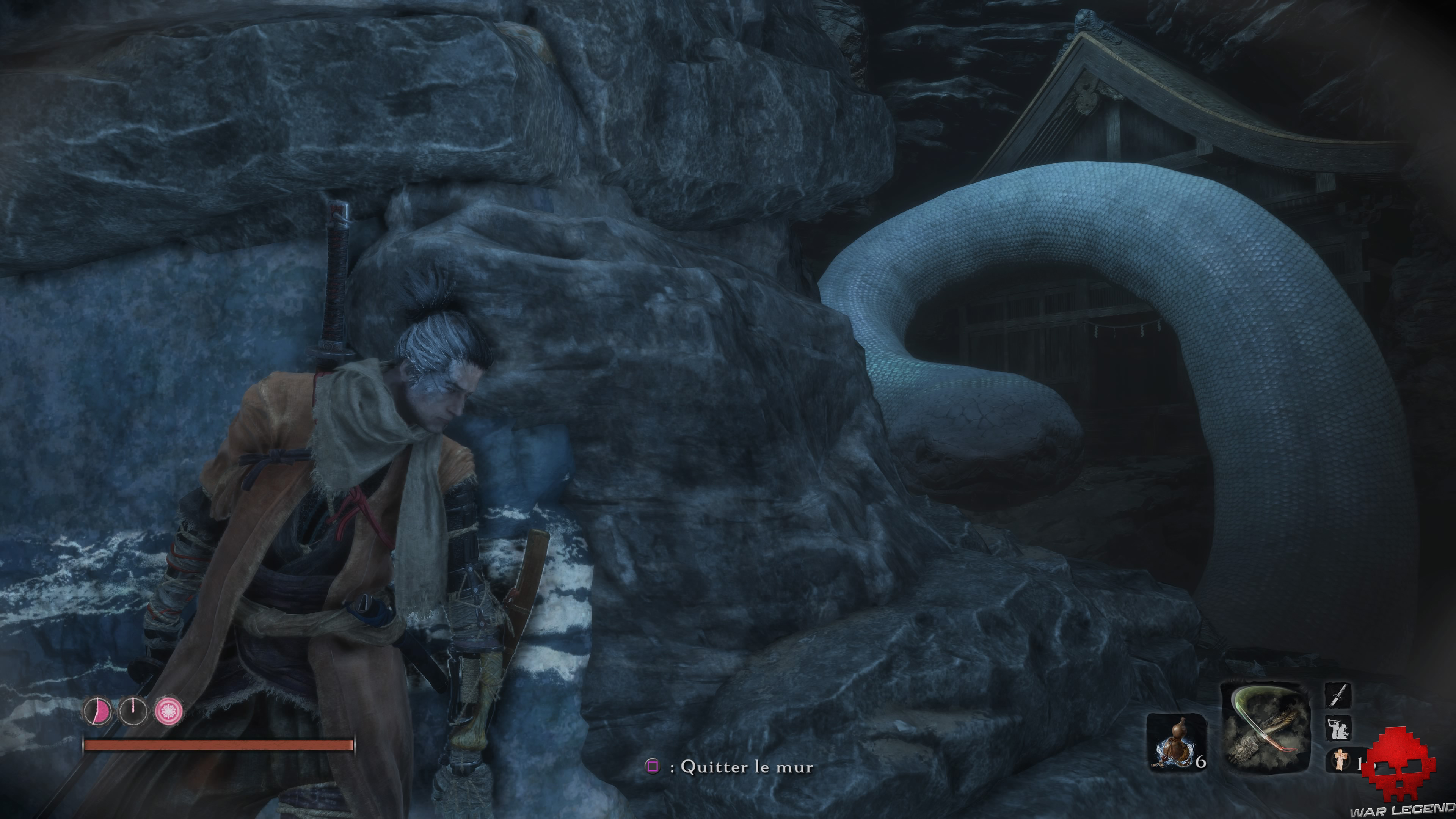 Soluce sekiro vallée engloutie serpent