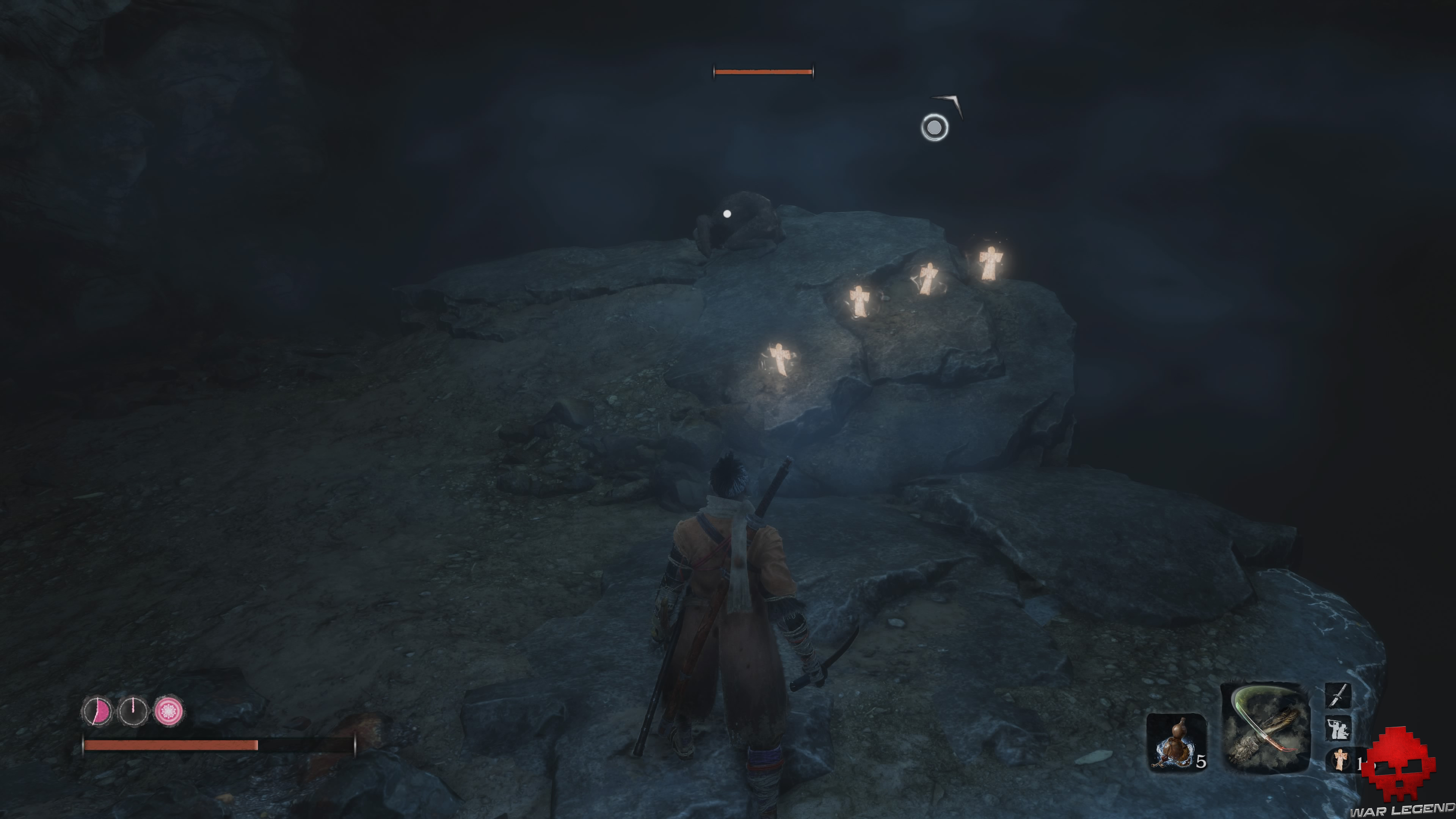 Soluce sekiro vallée engloutie singe apeuré