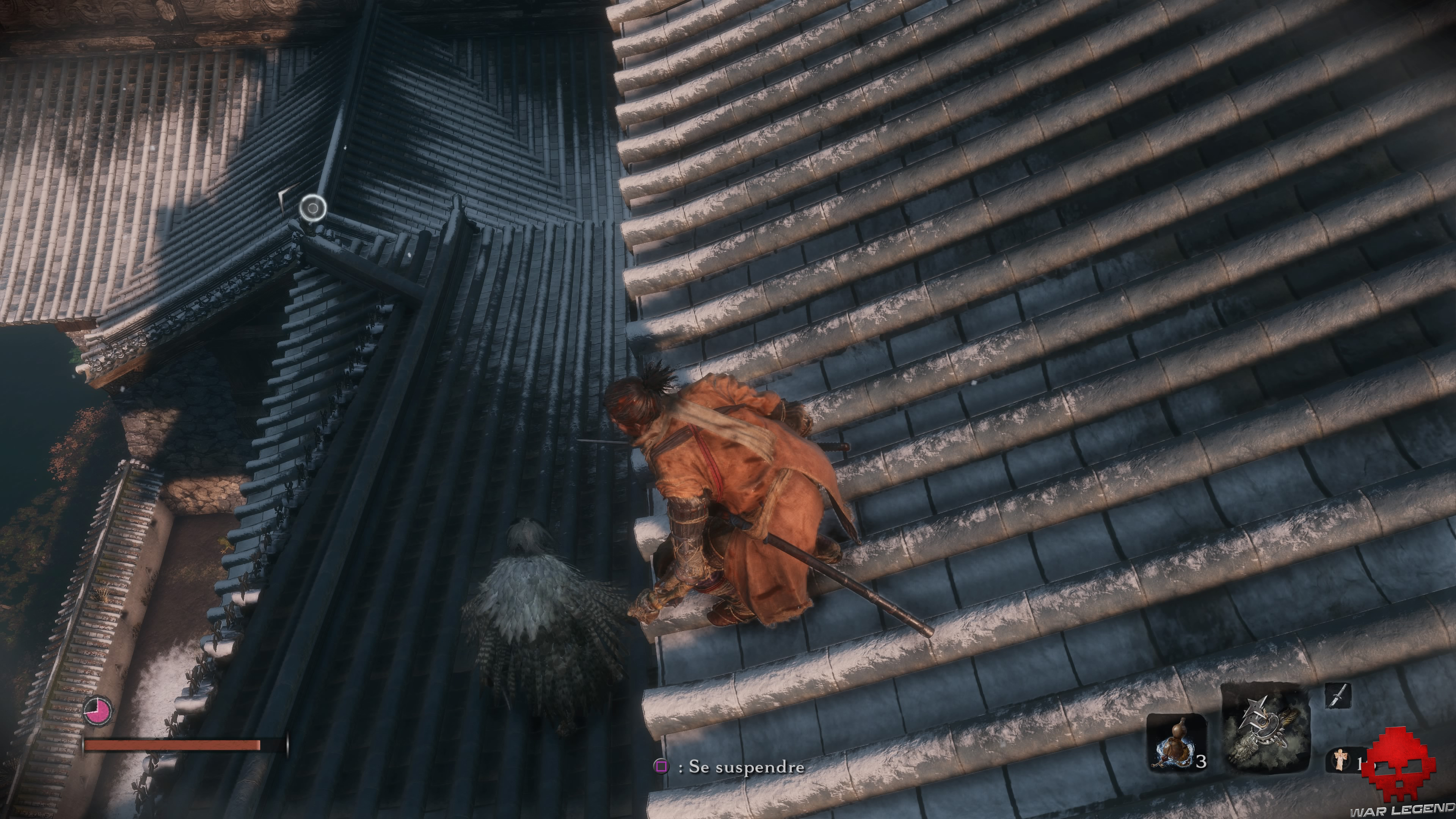 Soluce Sekiro Château Ashina ennemi embusqué