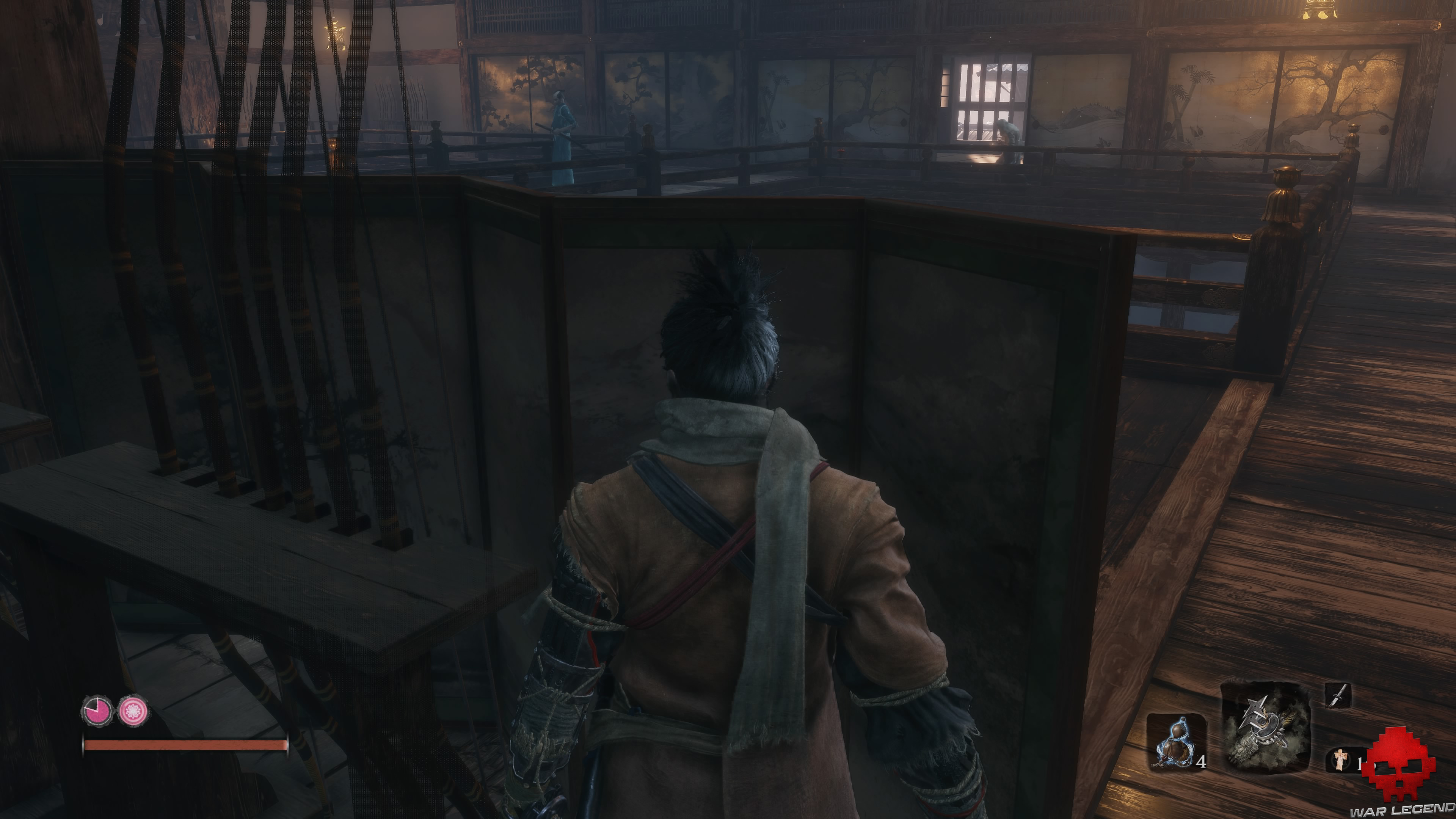 Soluce Sekiro Château Ashina ennemis en patrouille