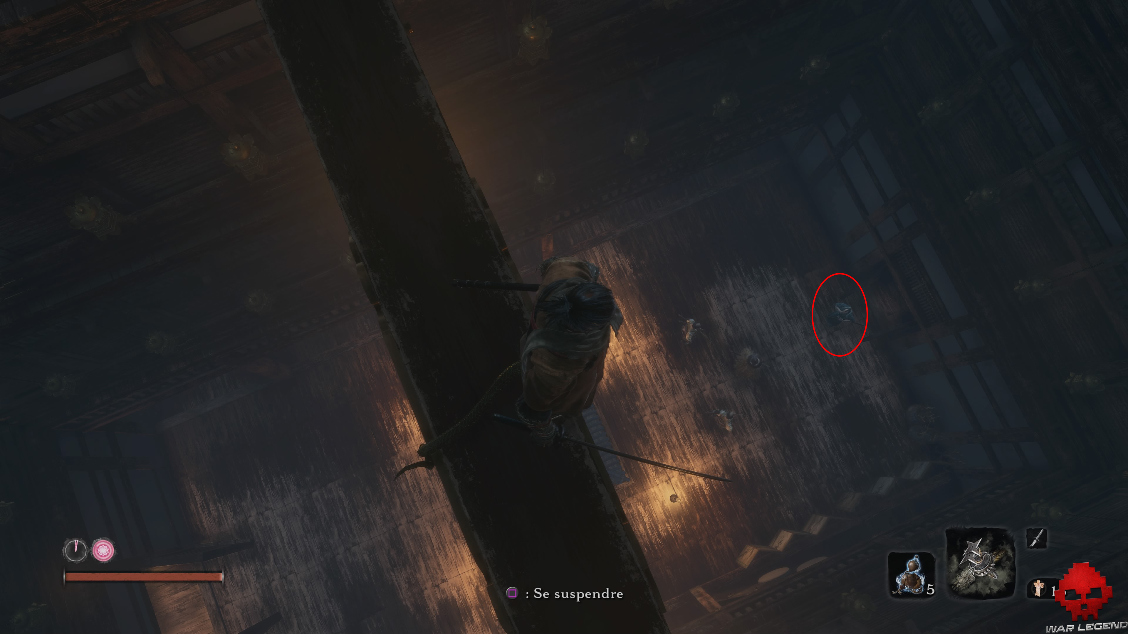 Soluce Sekiro Château Ashina 4 ennemis à éliminer