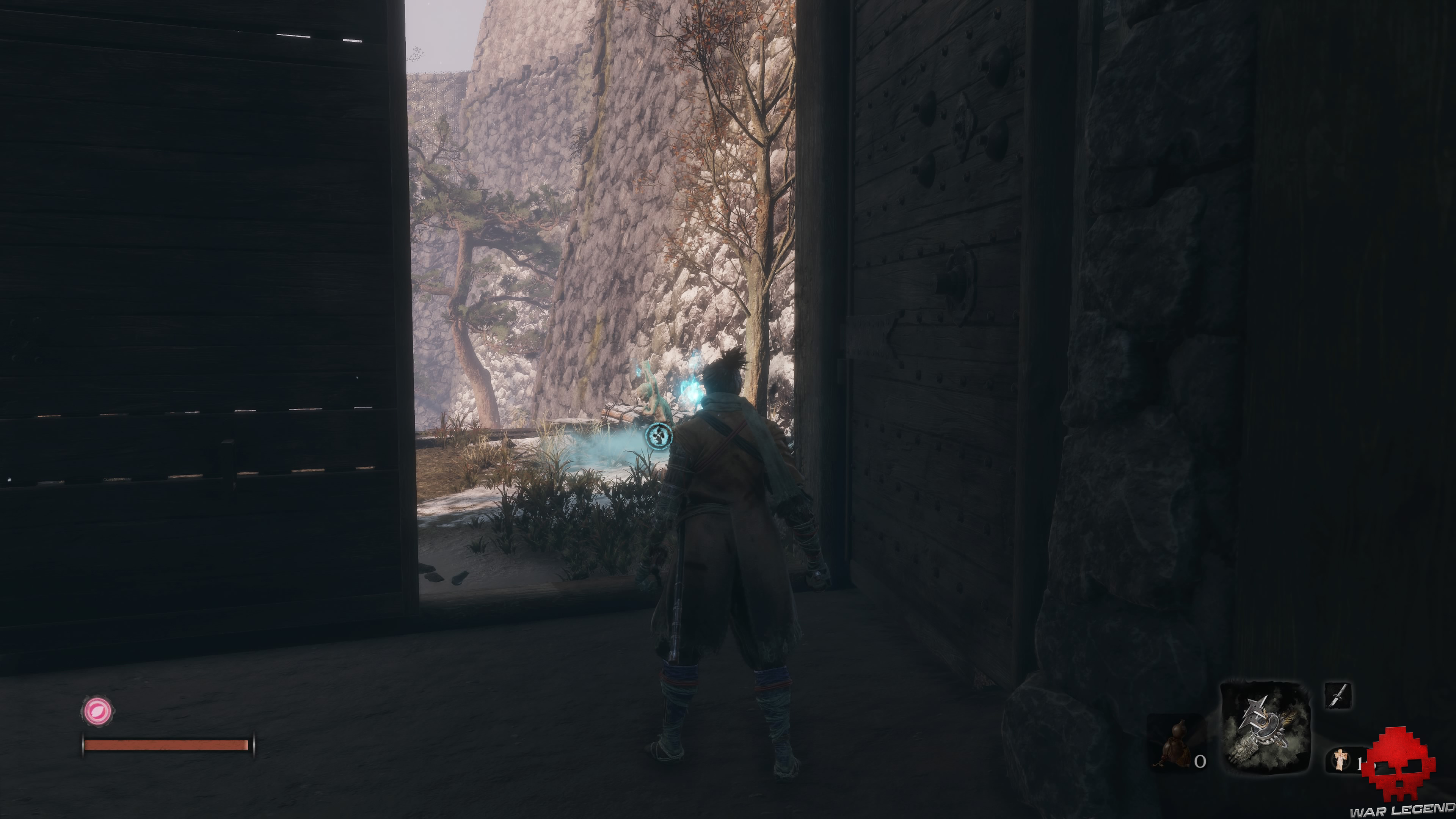 Soluce Sekiro Château Ashina idole du Sculpteur Réservoir Ashina