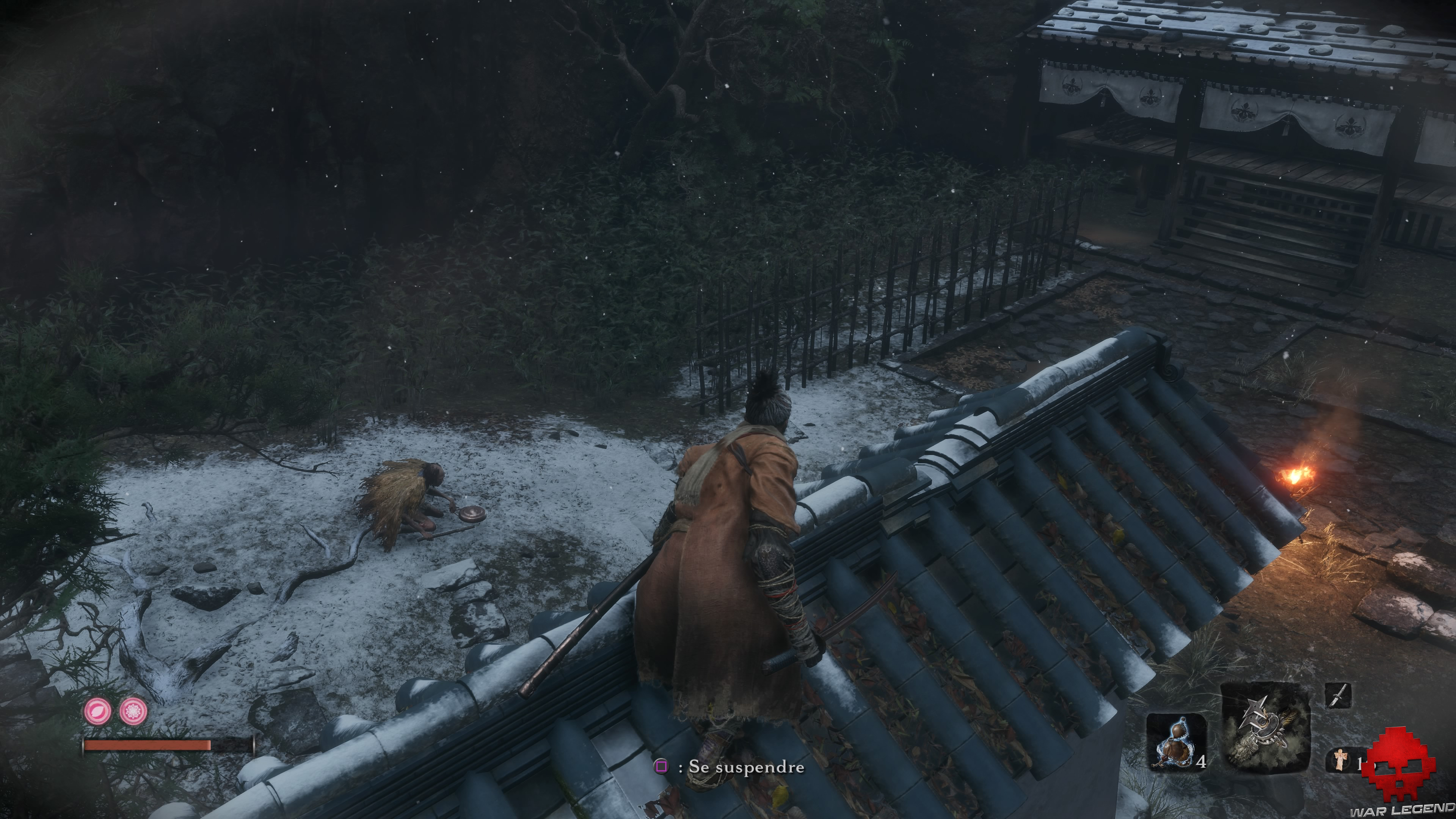 Soluce Sekiro Château Ashina donneur d'alerte