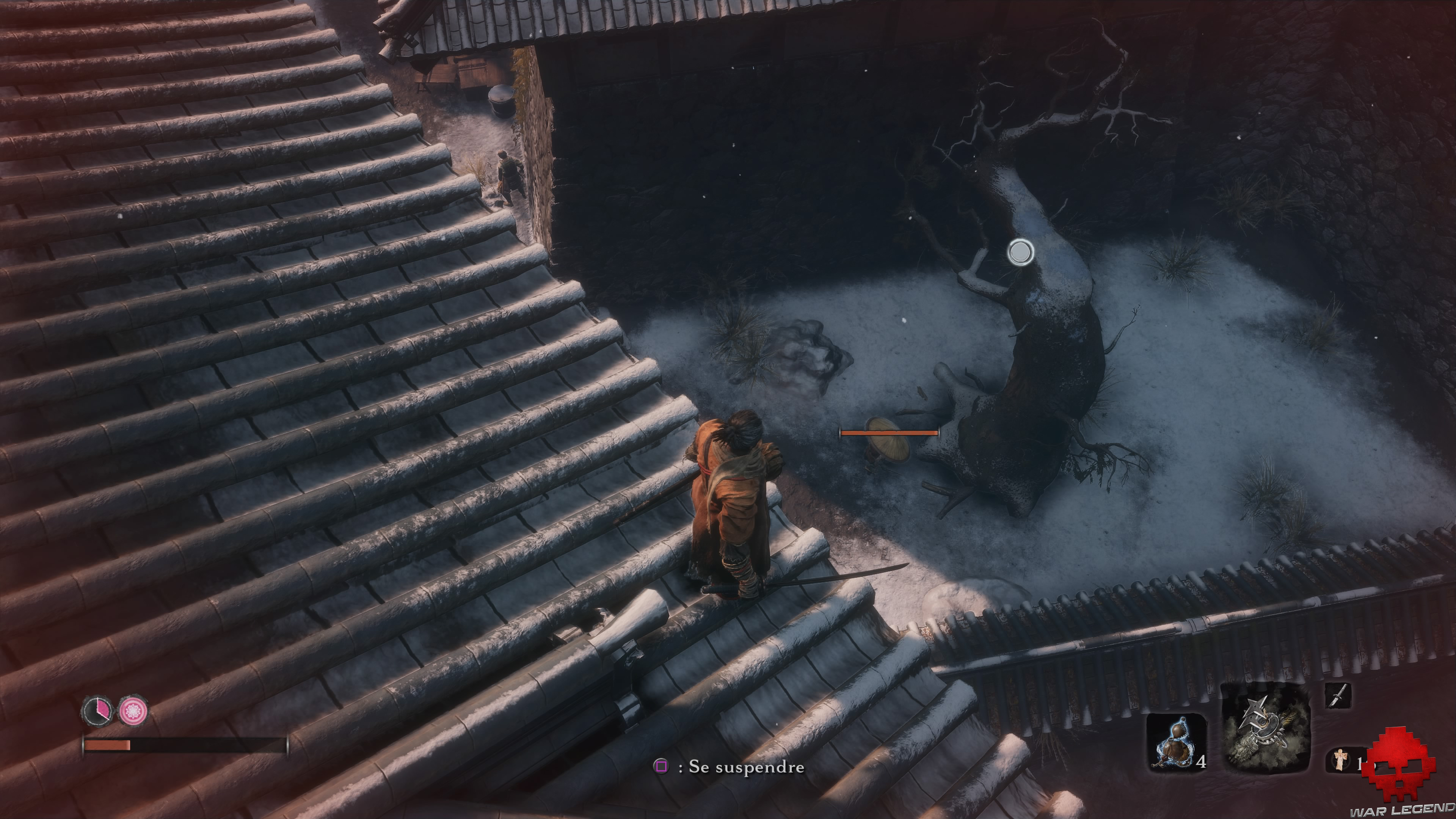 Soluce Sekiro Château Ashina assassin chapeauté