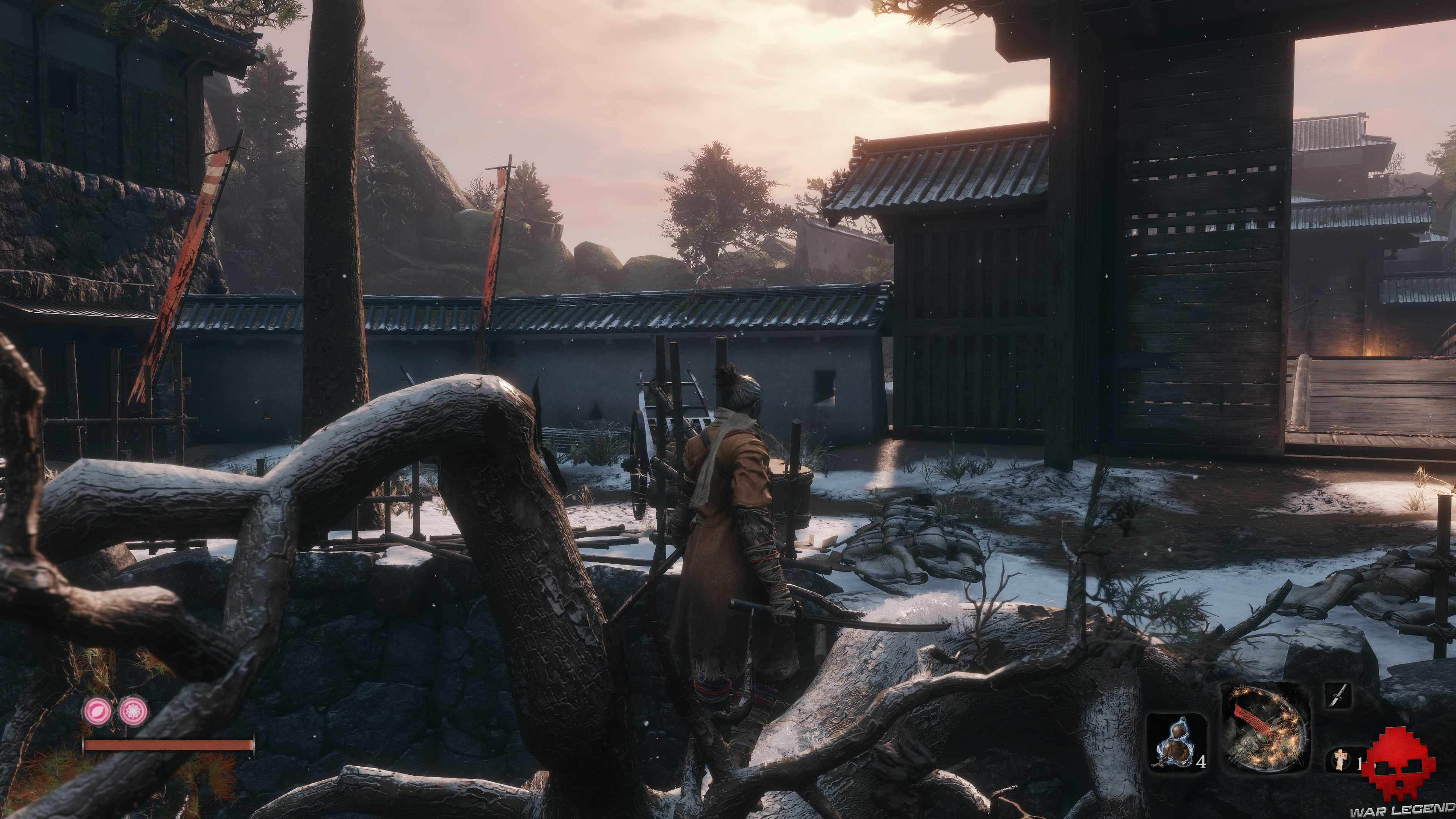 Soluce Sekiro Château Ashina sekiro sur branche