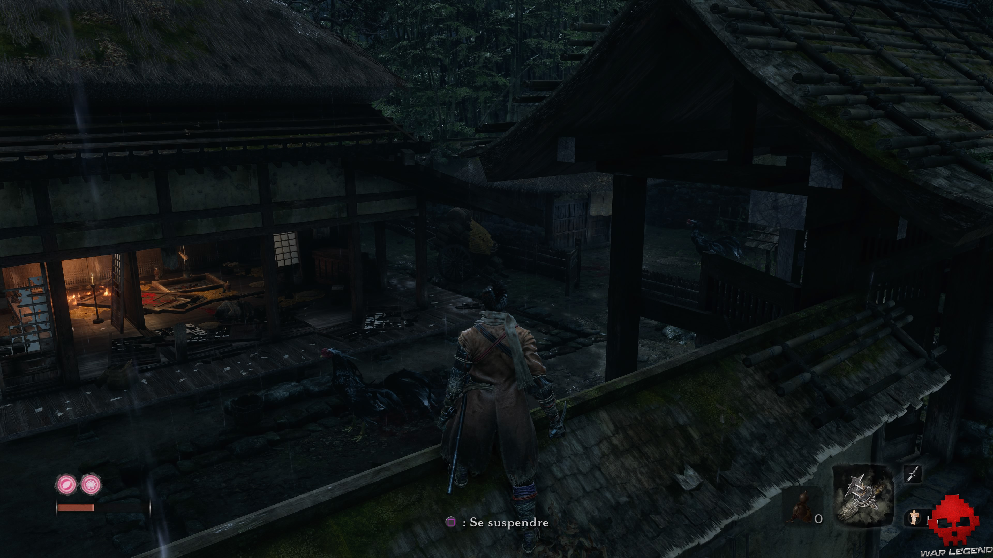 Soluce Sekiro: Shadows Die Twice Manoir Hirata coqs géants