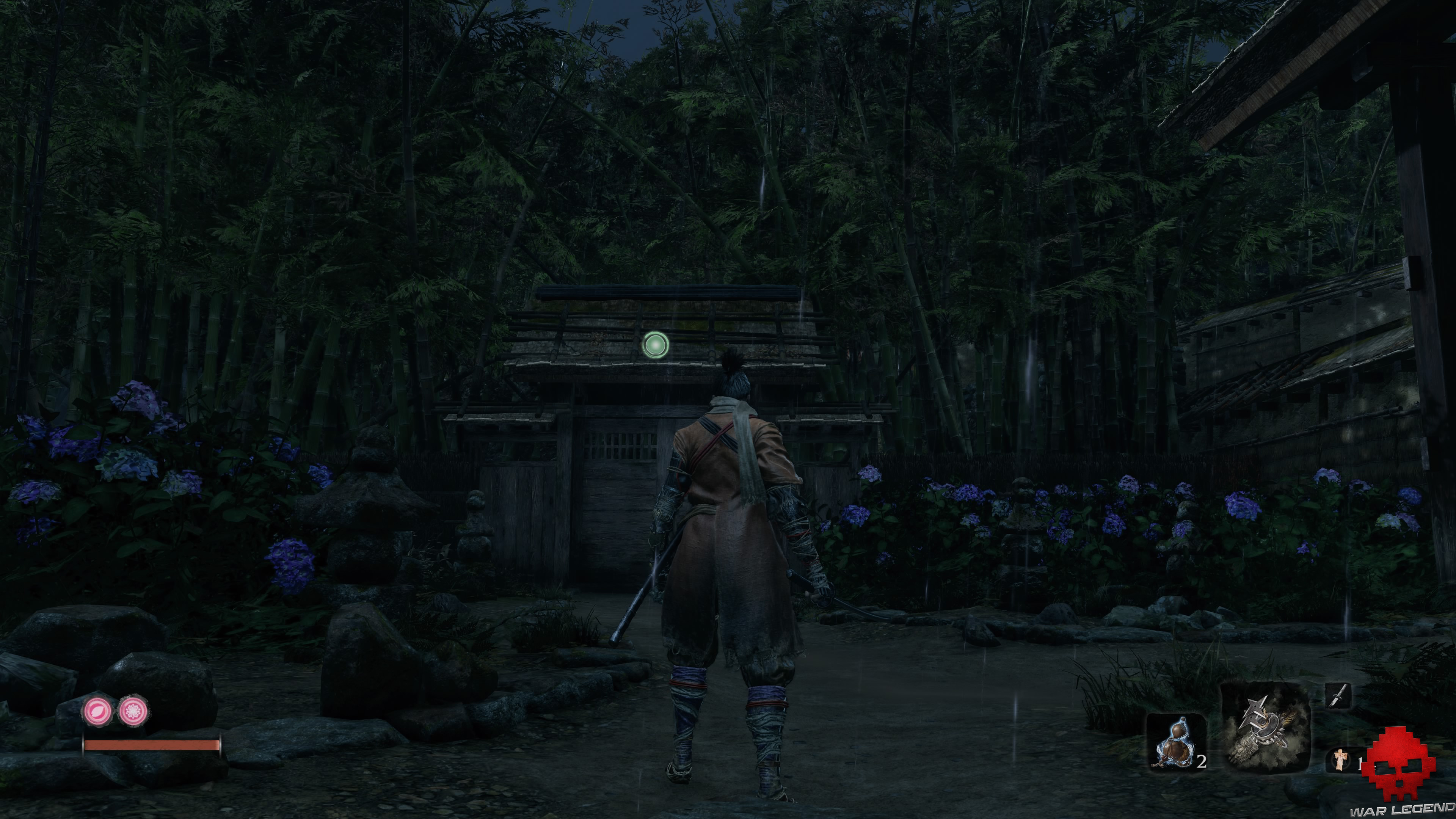 Soluce Sekiro: Shadows Die Twice Manoir Hirata chemin de bambous