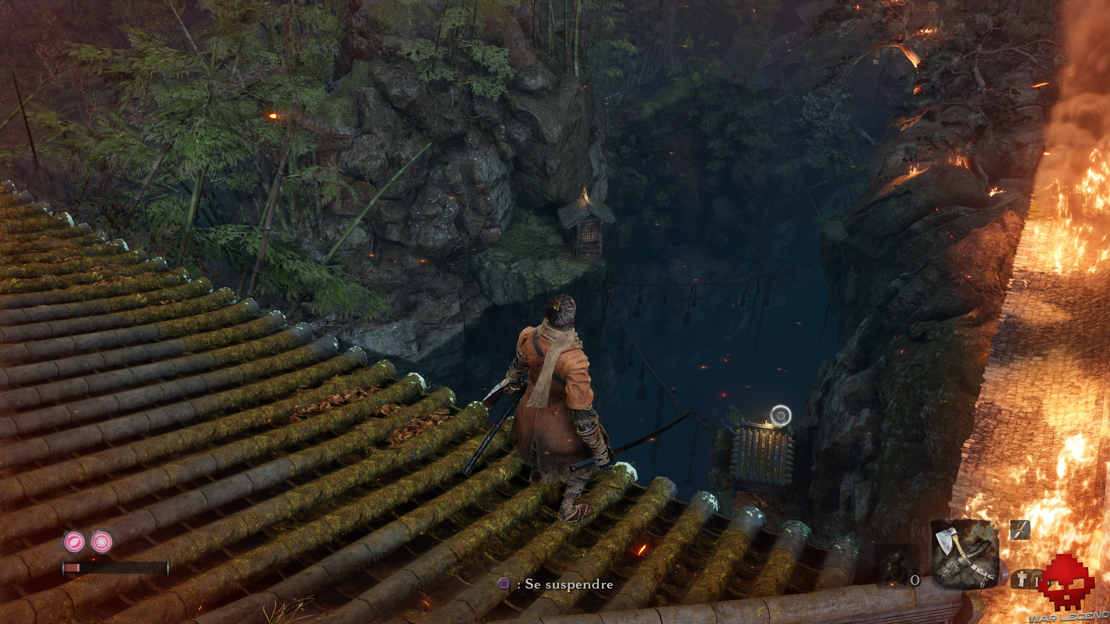 Soluce Sekiro: Shadows Die Twice Manoir Hirata temples