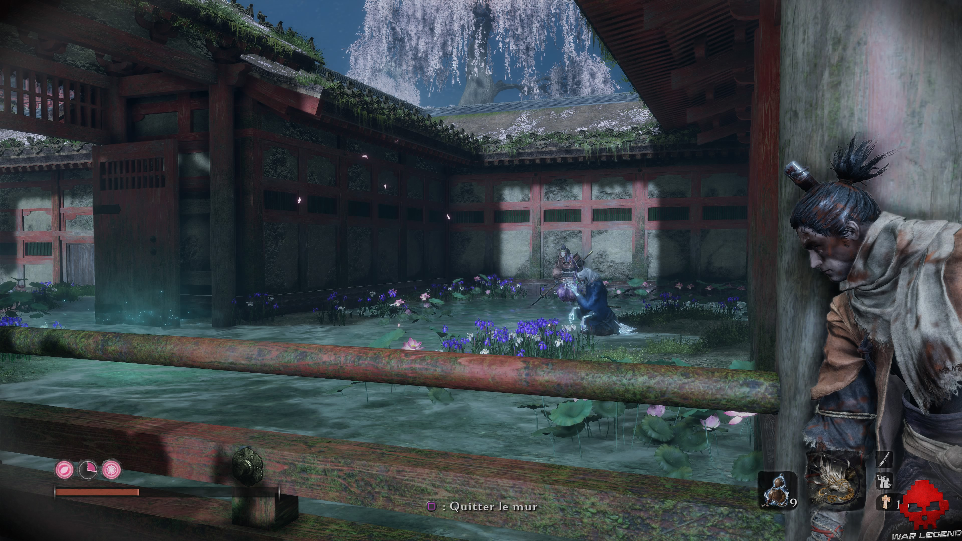 Soluce Sekiro Palais de la fontaine noble et ninja
