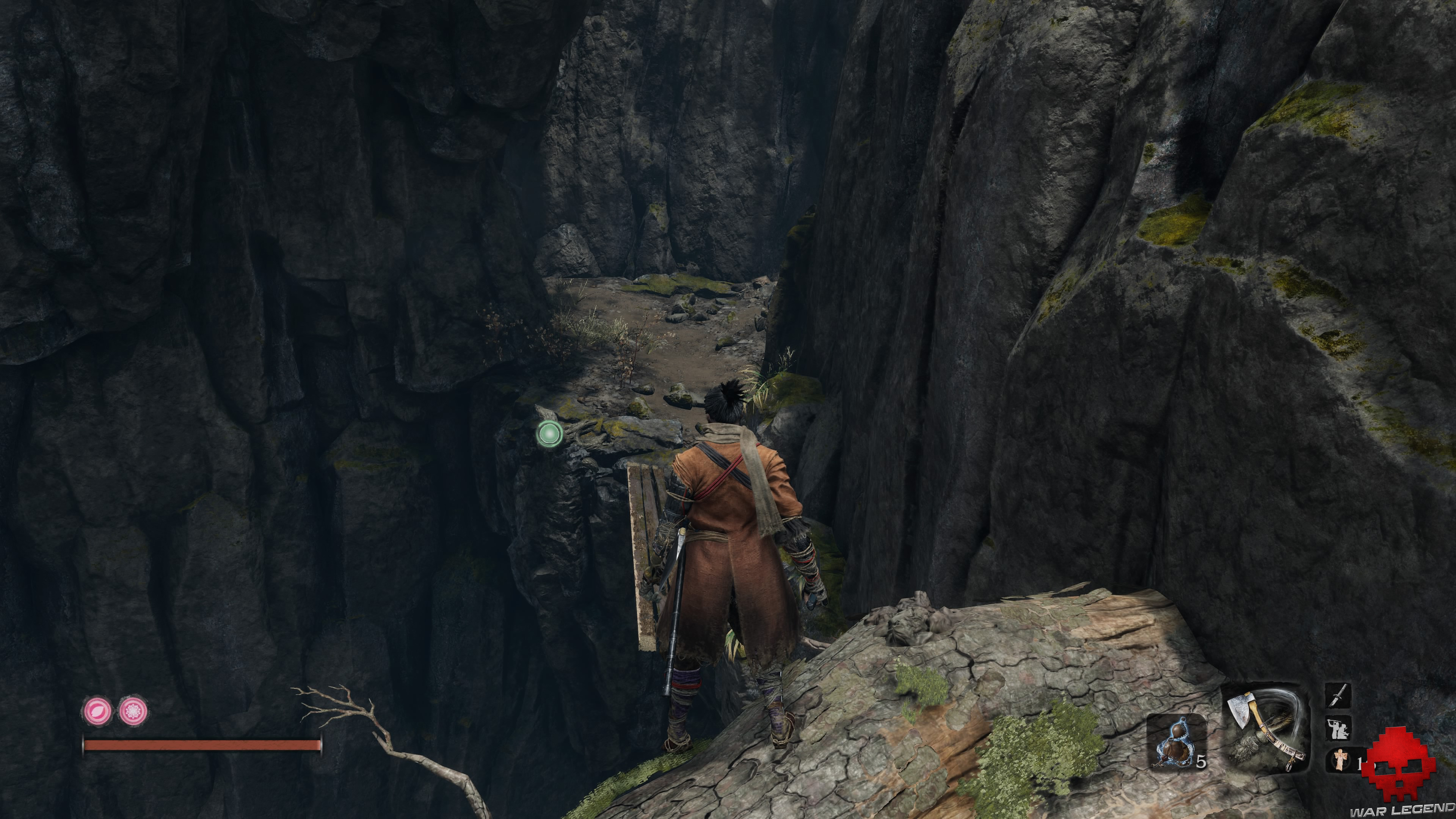 Soluce Sekiro temple senpo mont kongo point d'accroche