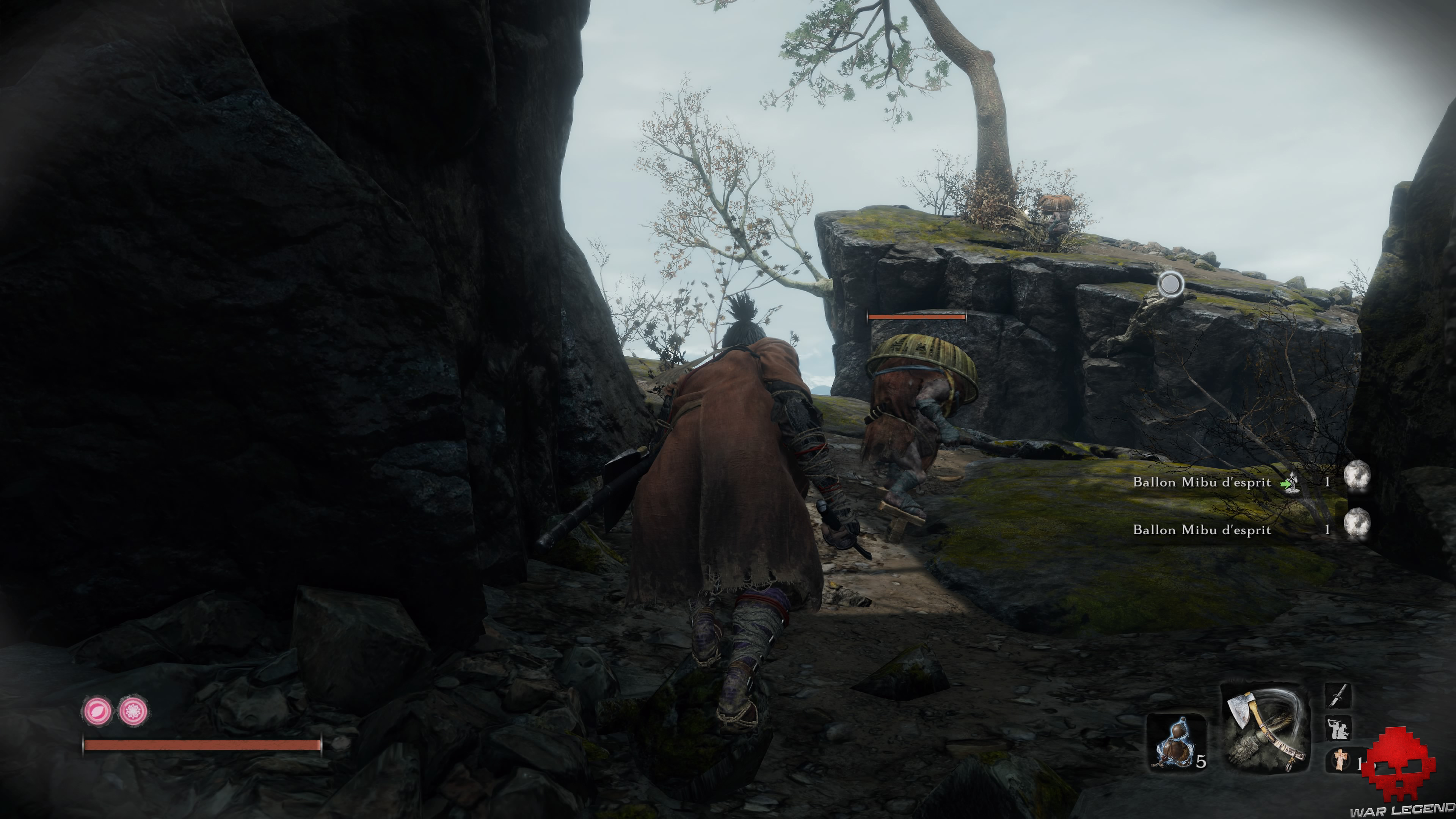 Soluce Sekiro temple senpo mont kongo assassin