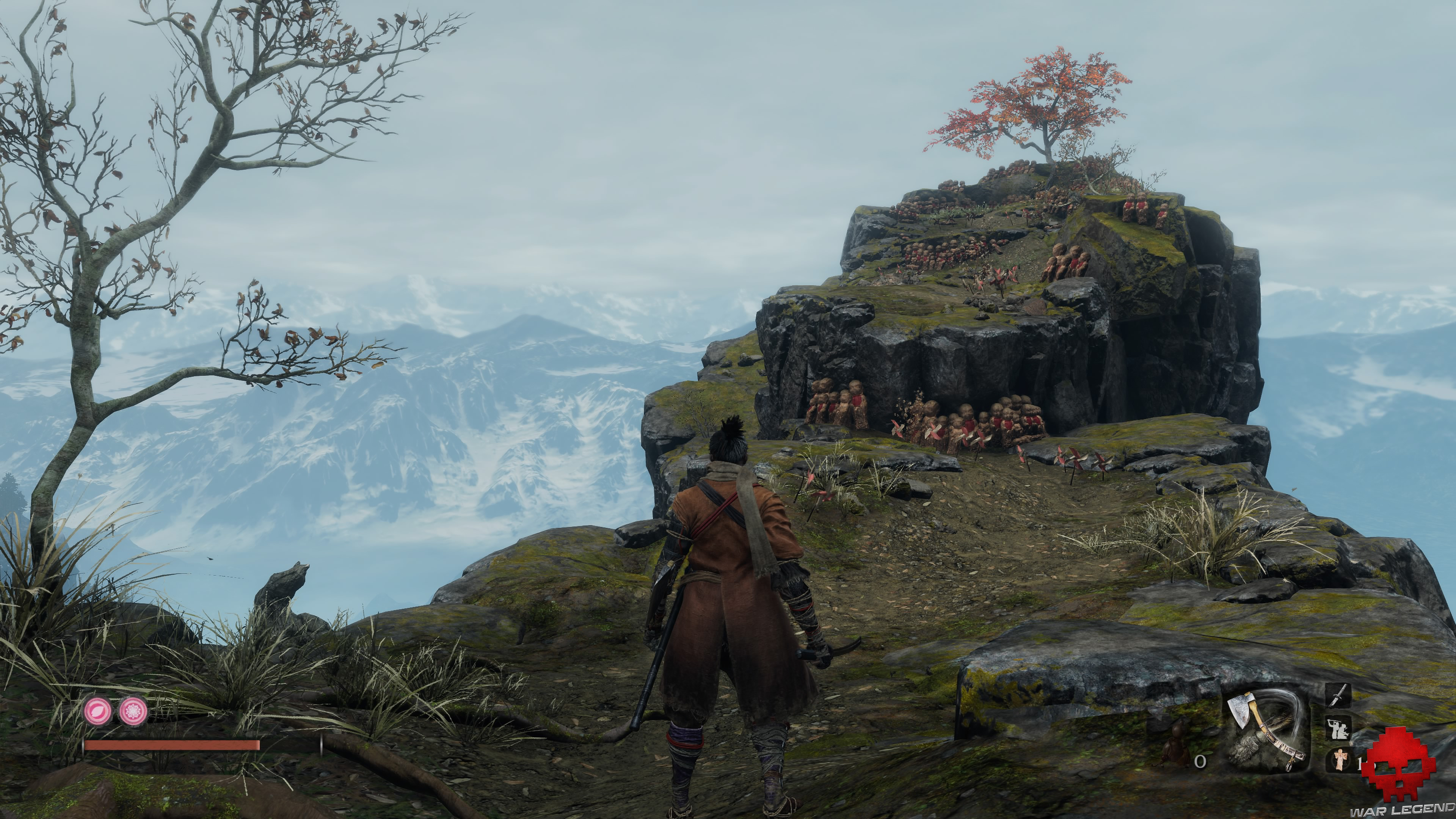 Soluce Sekiro temple senpo mont kongo colline aux moulins à vent