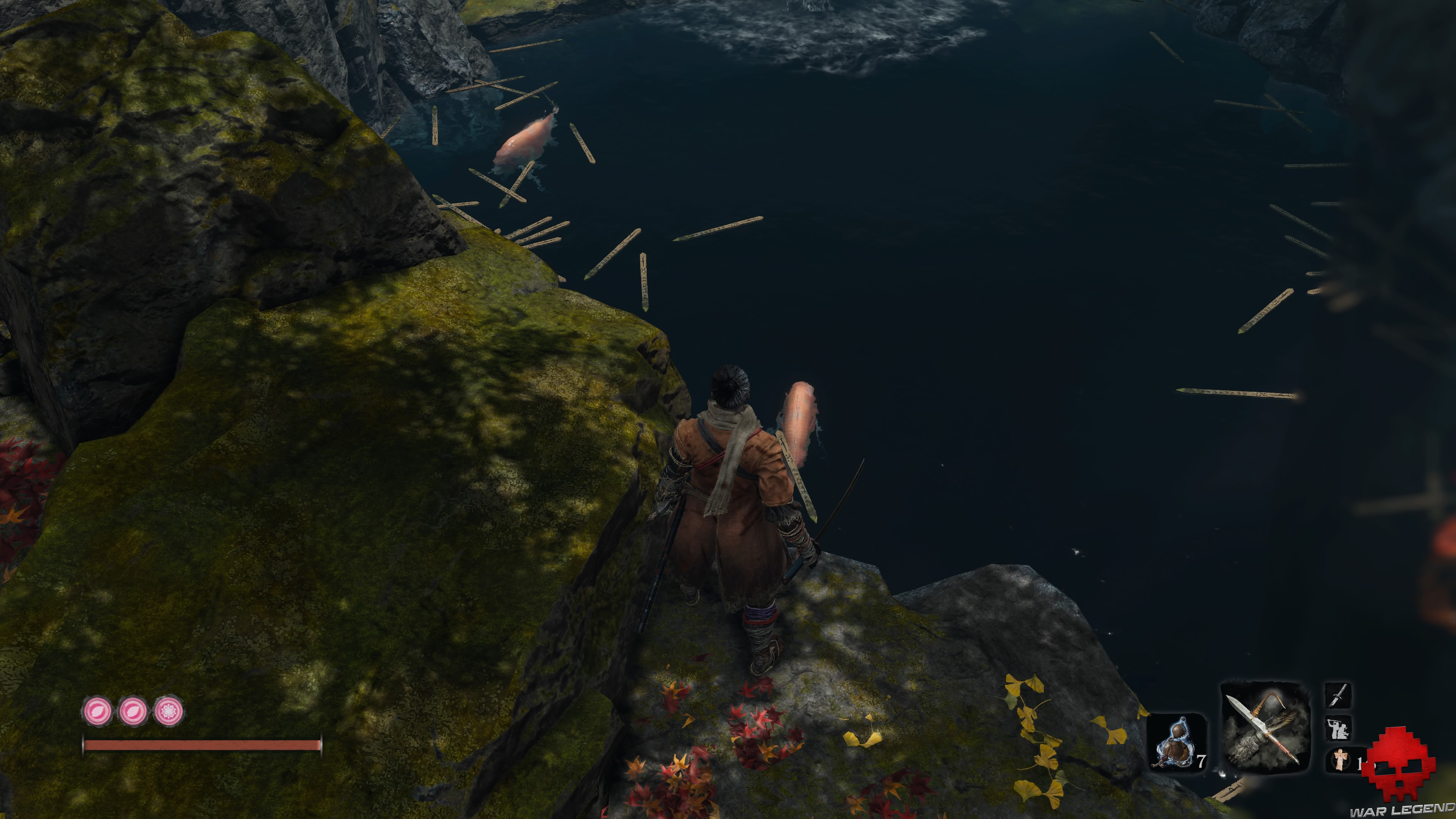 Soluce Sekiro temple senpo mont kongo carpes au trésor
