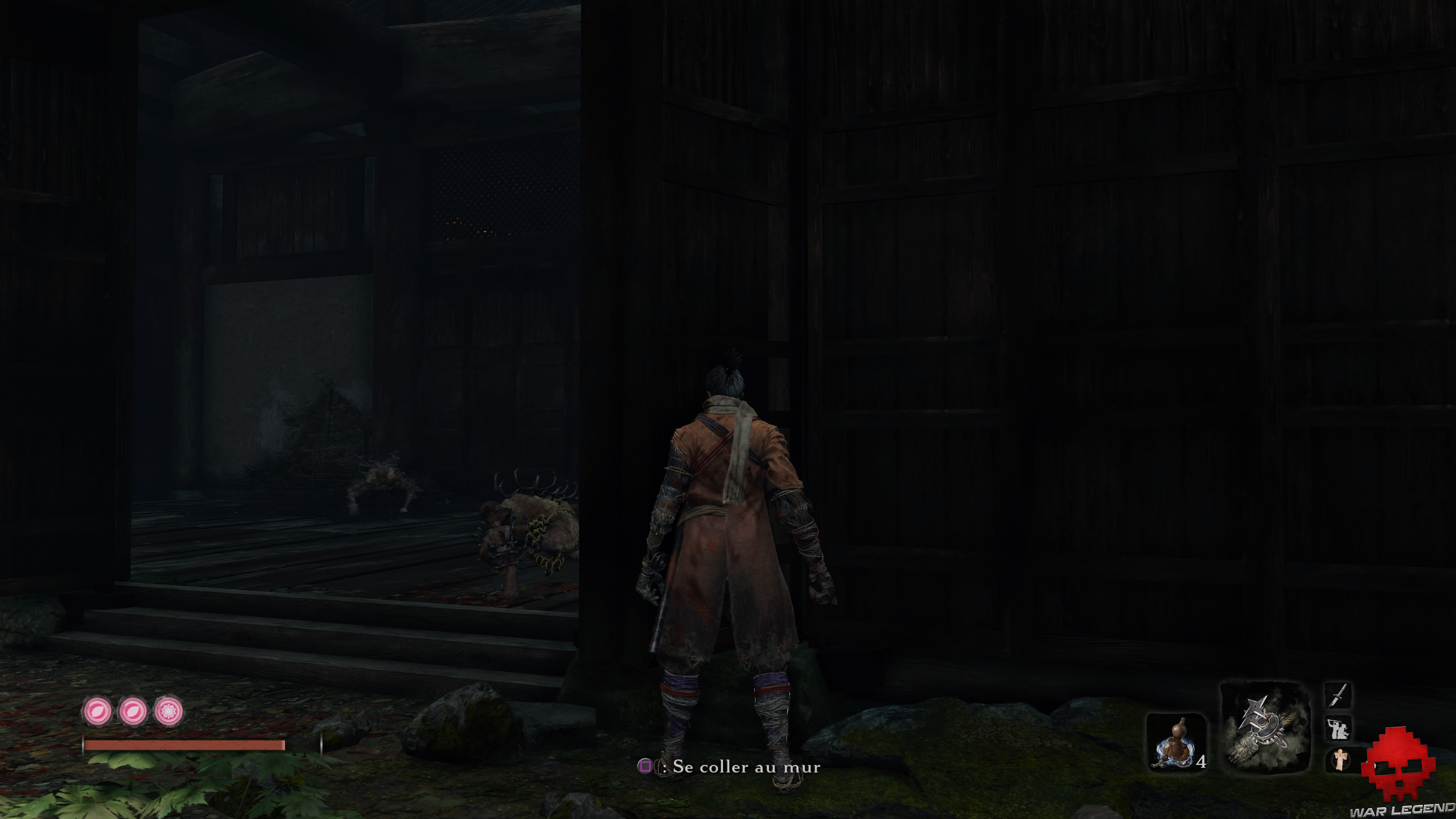 Soluce Sekiro temple senpo mont kongo créature griffue