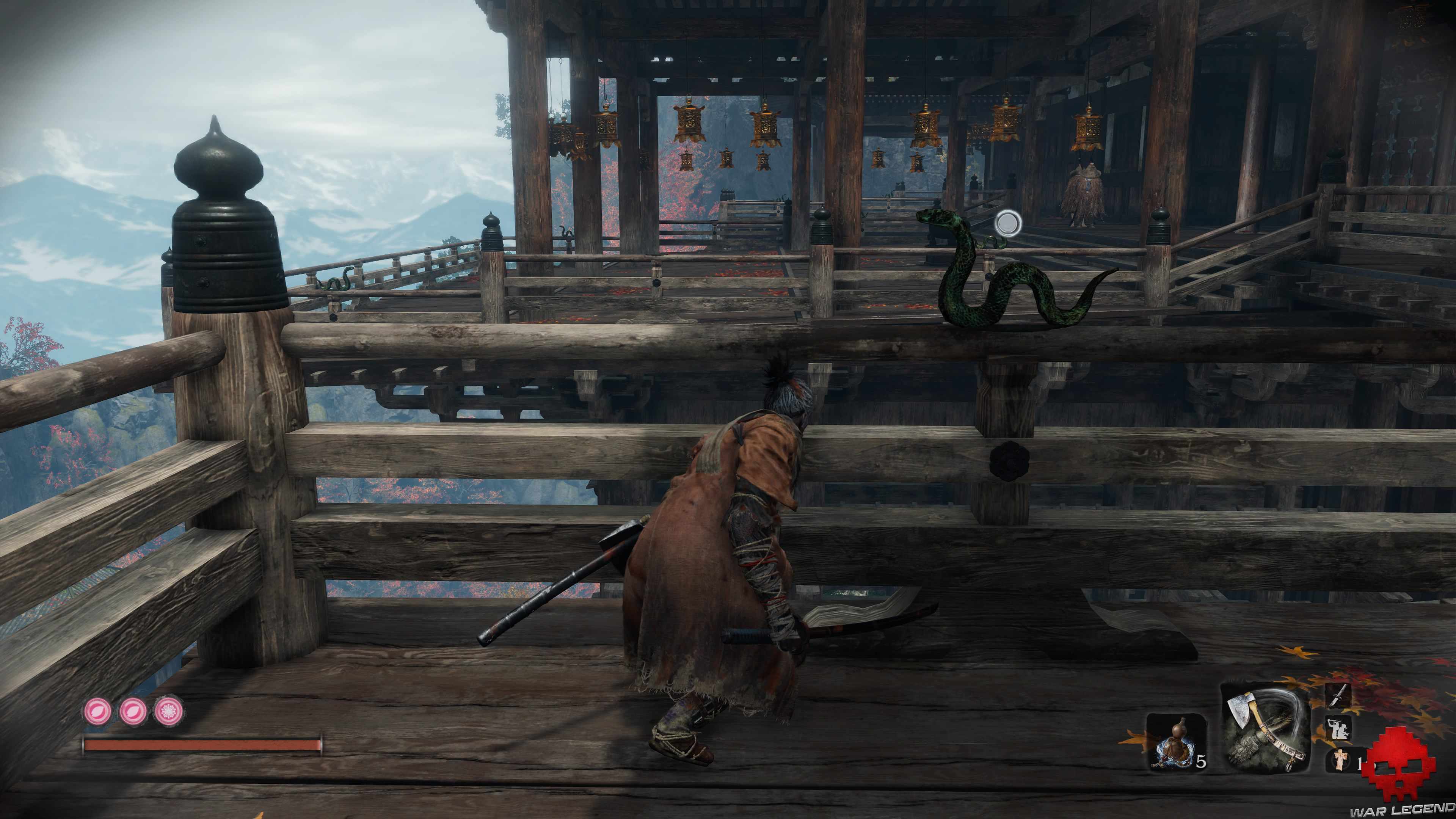 Soluce Sekiro temple senpo mont kongo corniche