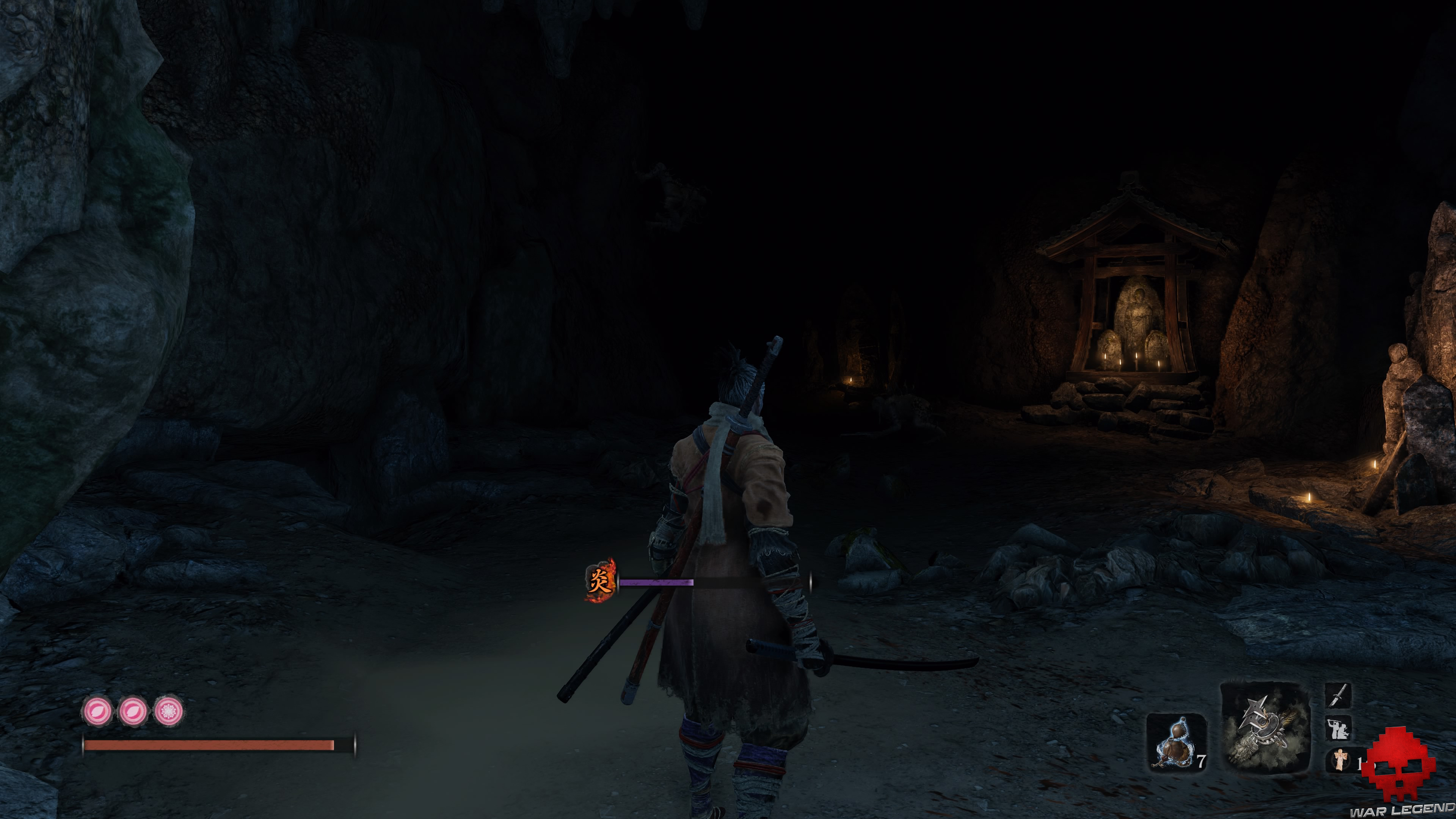 Soluce Sekiro temple senpo mont kongo créatures griffues