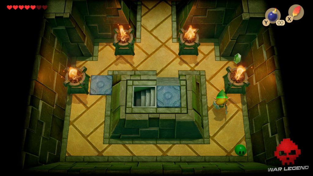 Soluce The Legend of Zelda Link’s Awakening Le Souterrain aux Clés