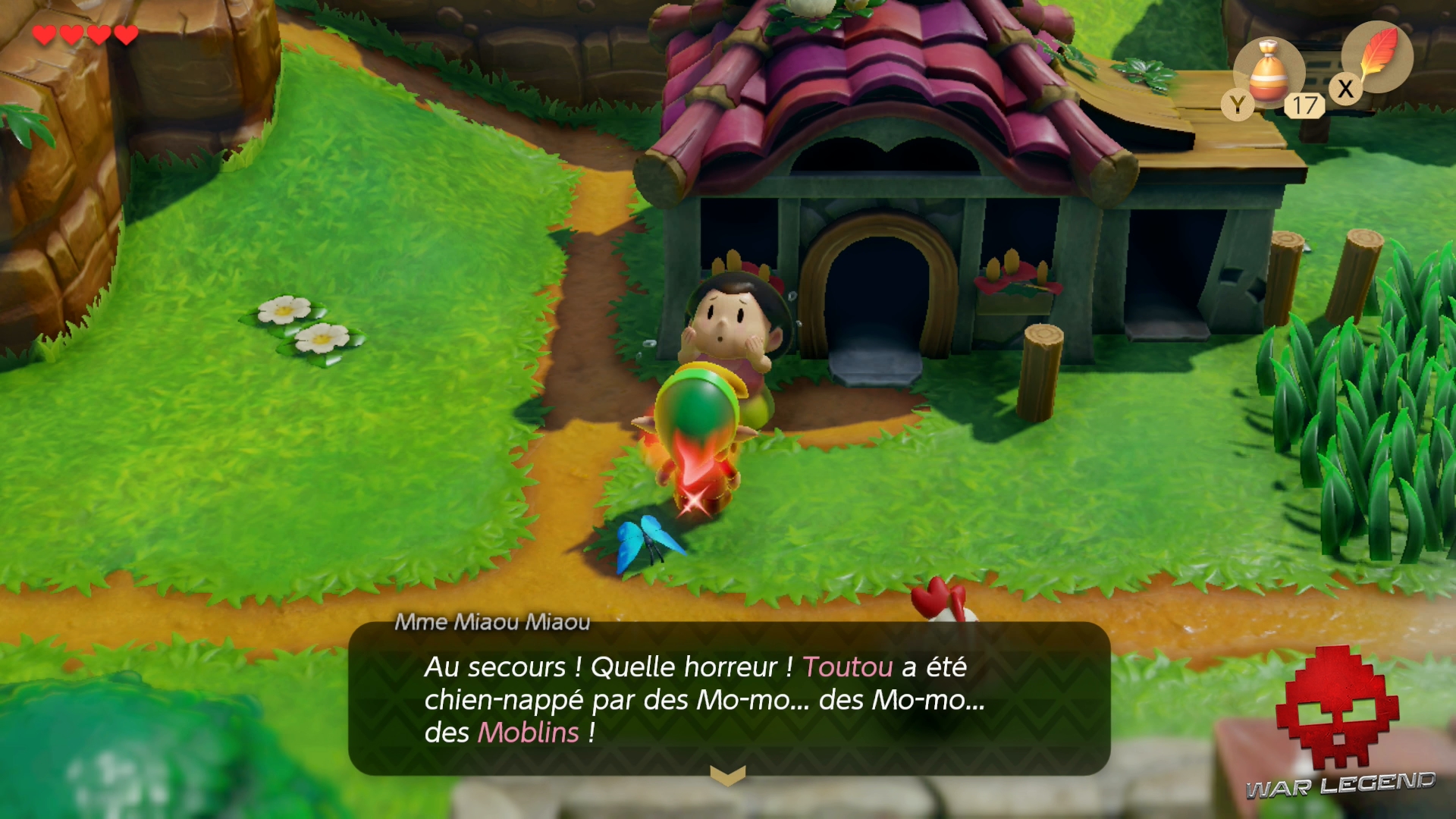 Test The Legend of Zelda: Link's Awakening - Mme Miaou Miaou