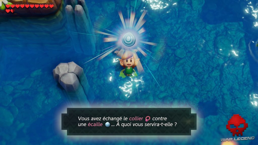 Solution Zelda : Link's Awakening Oeuf Sacré