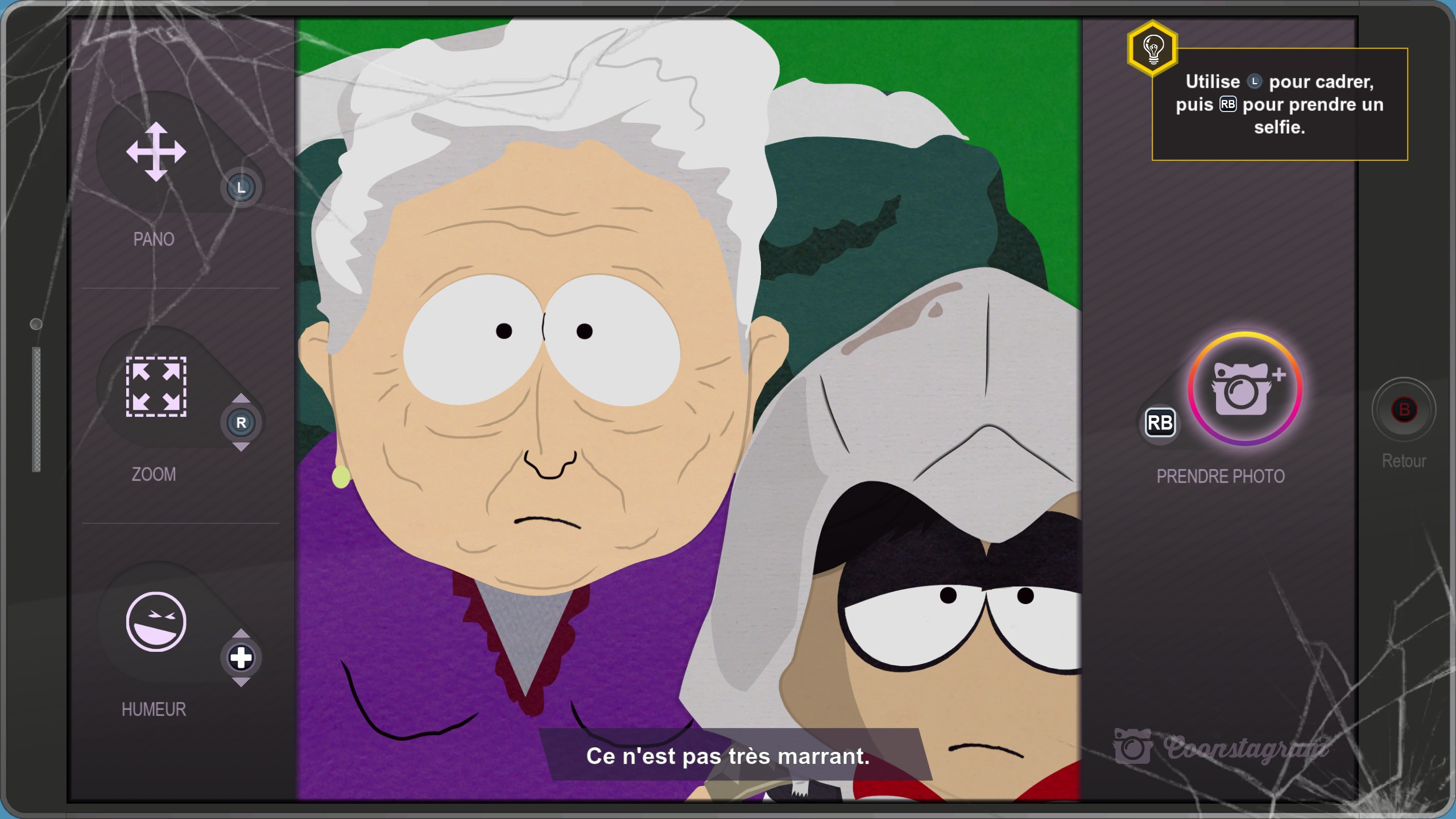 Soluce South Park : L'Annale du destin - Coonstagram
