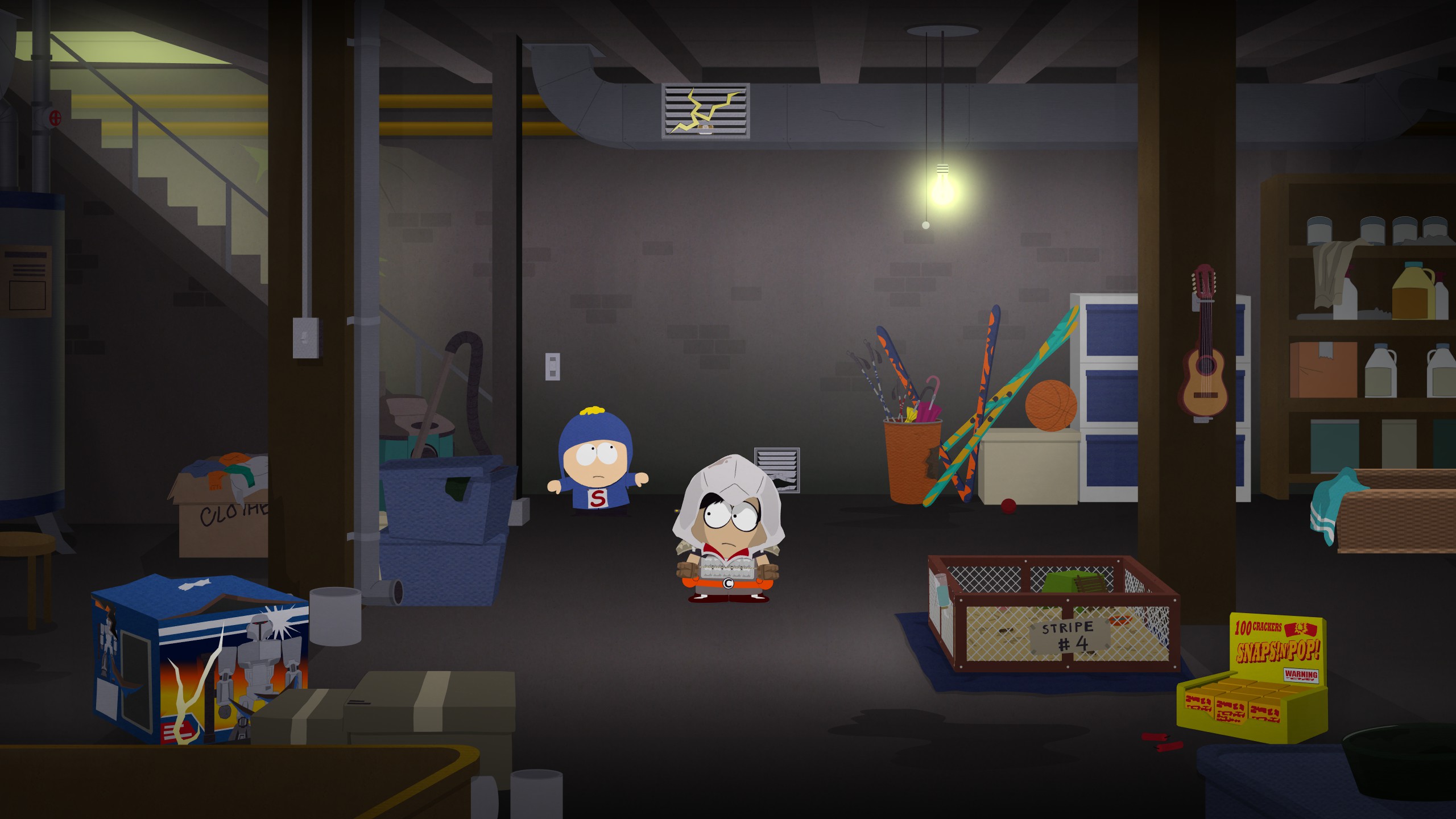 Soluce South Park : L'Annale du destin - Les chaînes de Super Craig