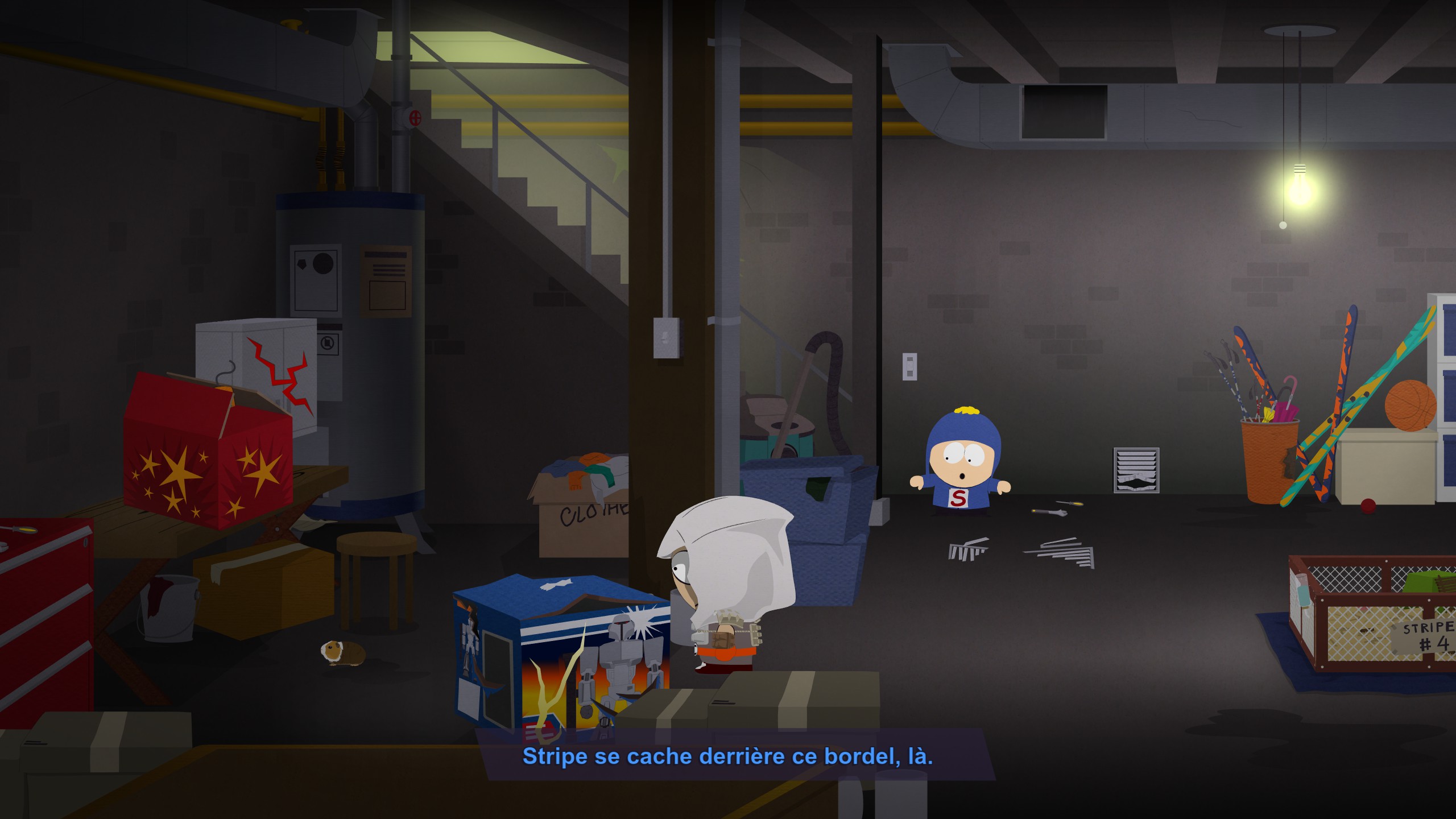 Soluce South Park : L'Annale du destin - Les chaînes de Super Craig