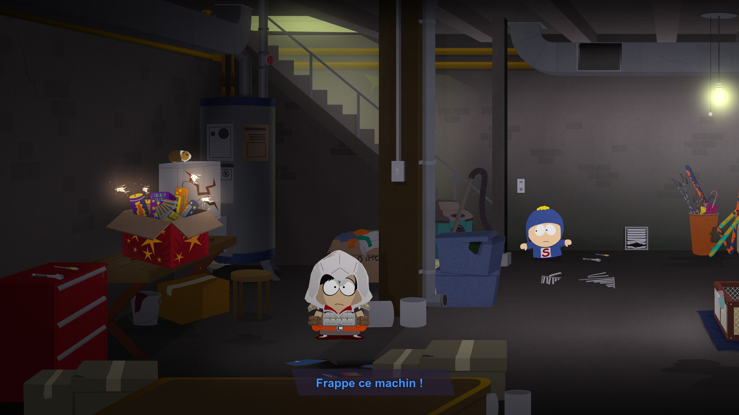 Soluce South Park : L'Annale du destin - Les chaînes de Super Craig