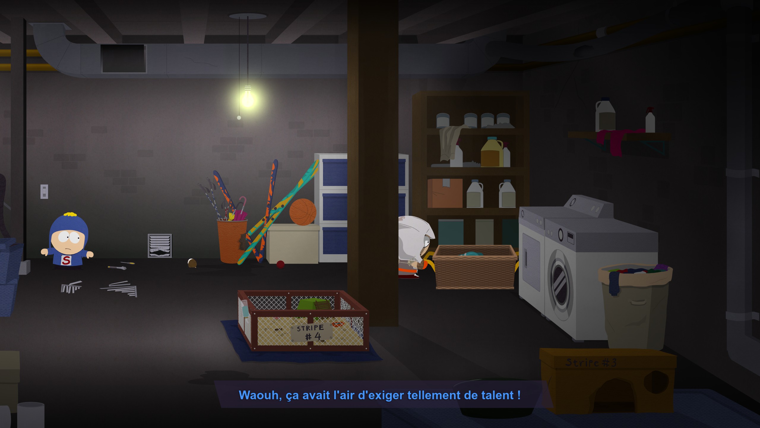 Soluce South Park : L'Annale du destin - Les chaînes de Super Craig