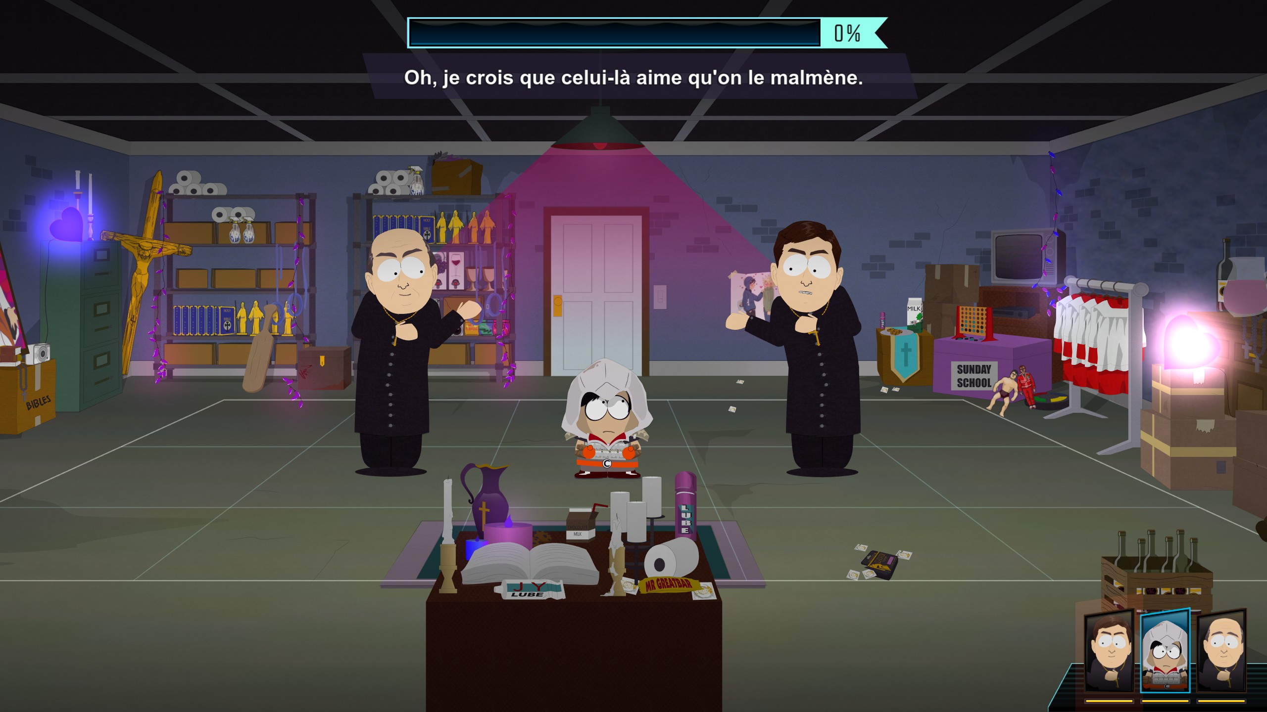 Soluce South Park : L'Annale du destin - Touché par la foi