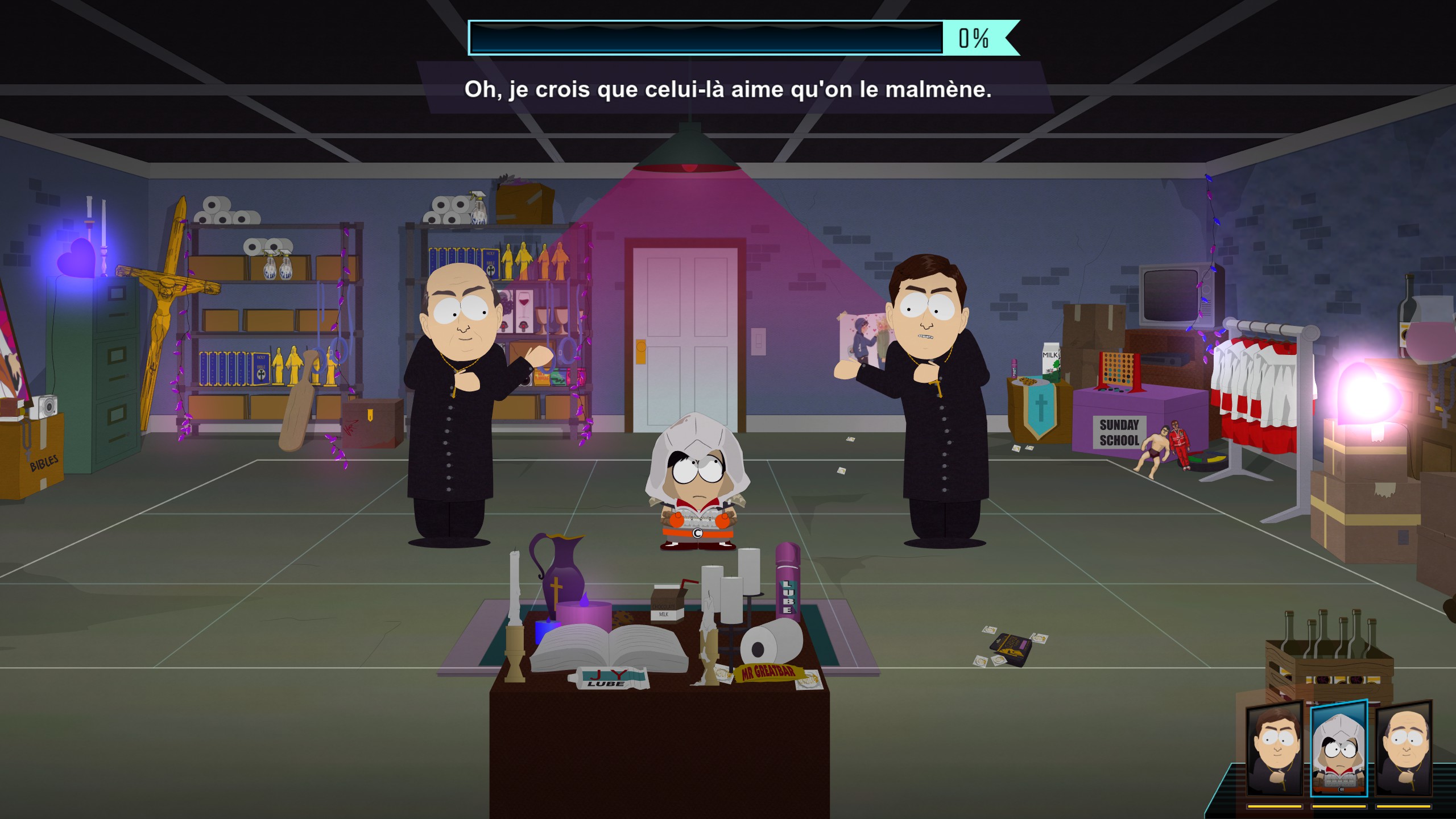 Soluce South Park : L'Annale du destin - Touché par la foi