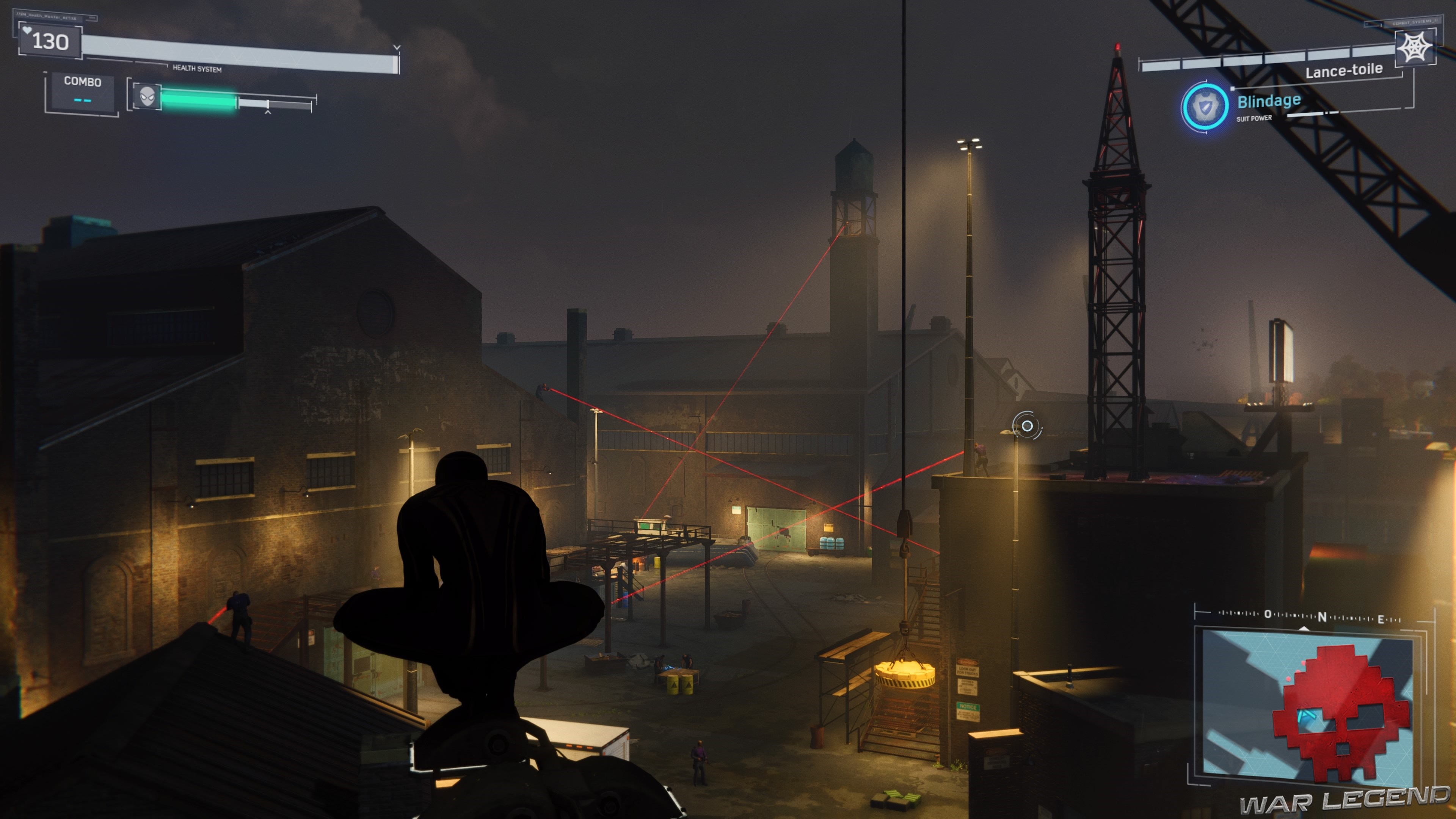 Des snipers sont visibles sur les toits