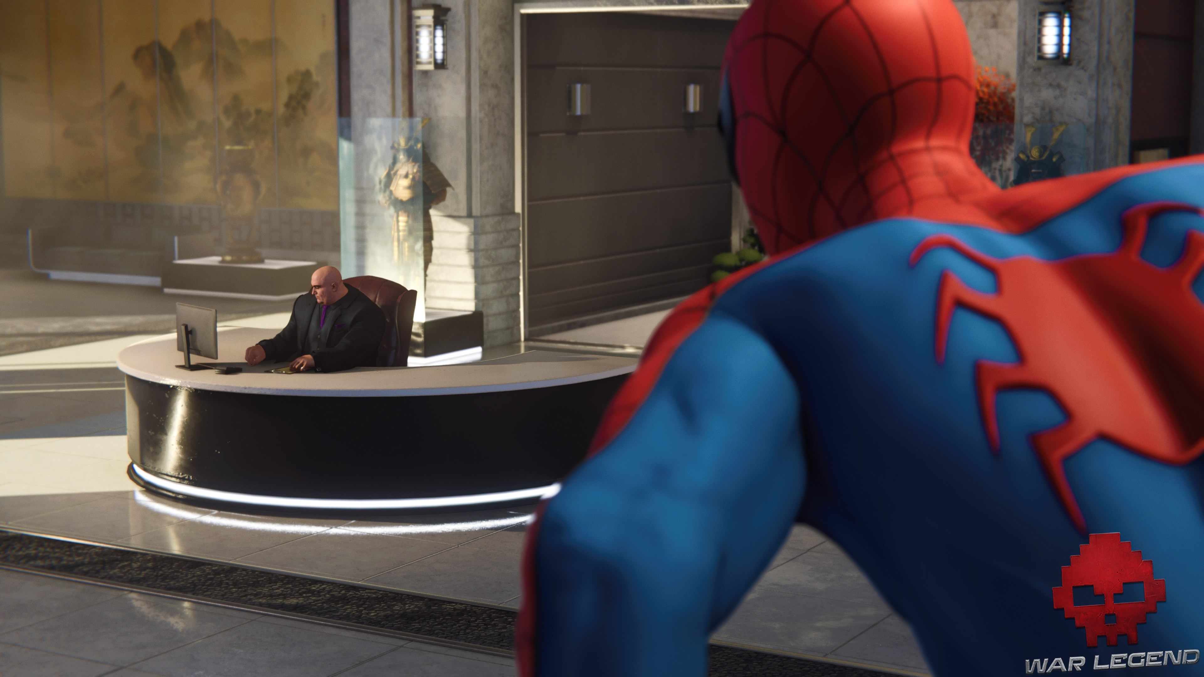 Disk est à son bureau