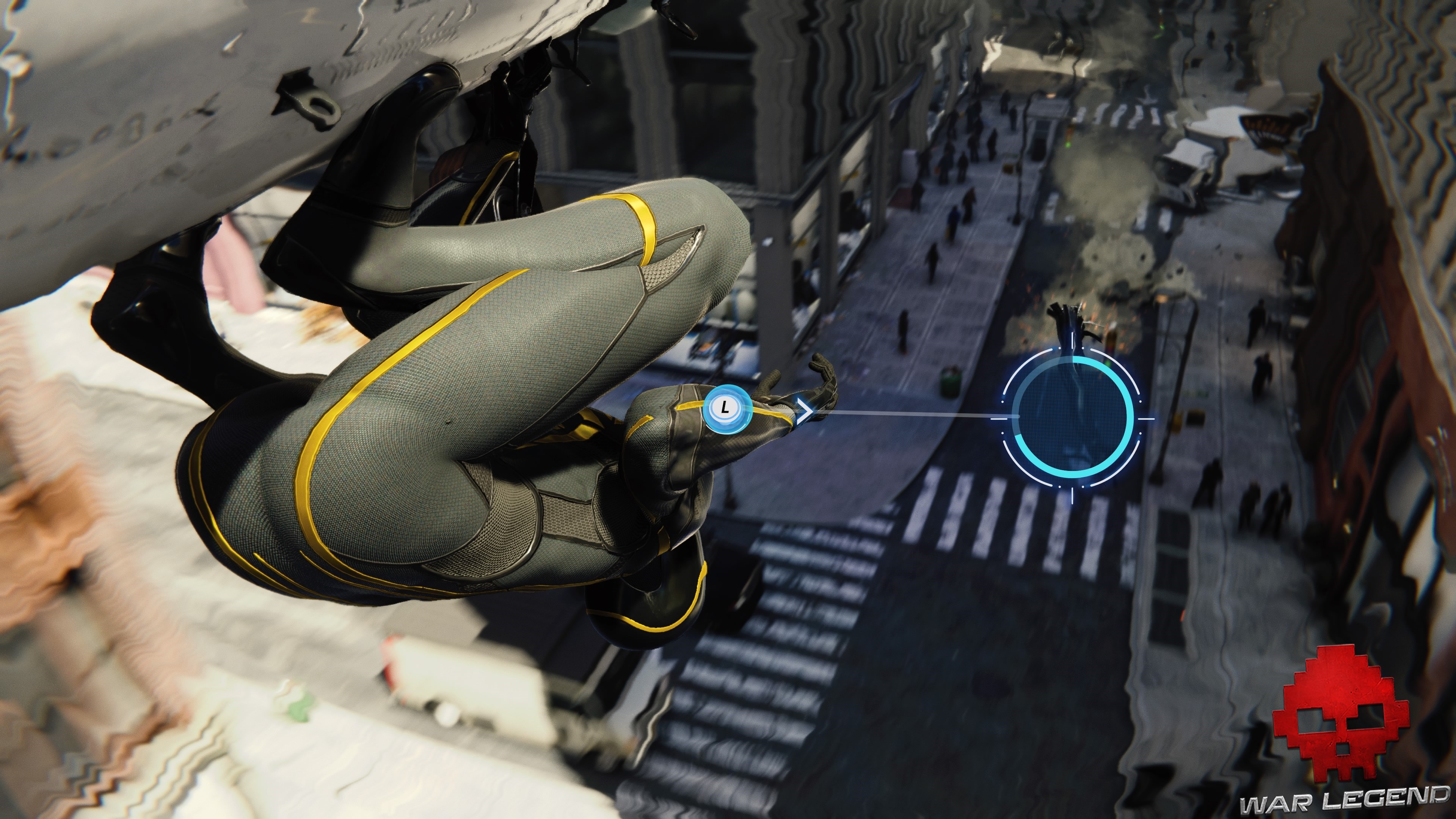 Vignette solution spider-man le feu aux poudres Spiderman vise avec sa toile