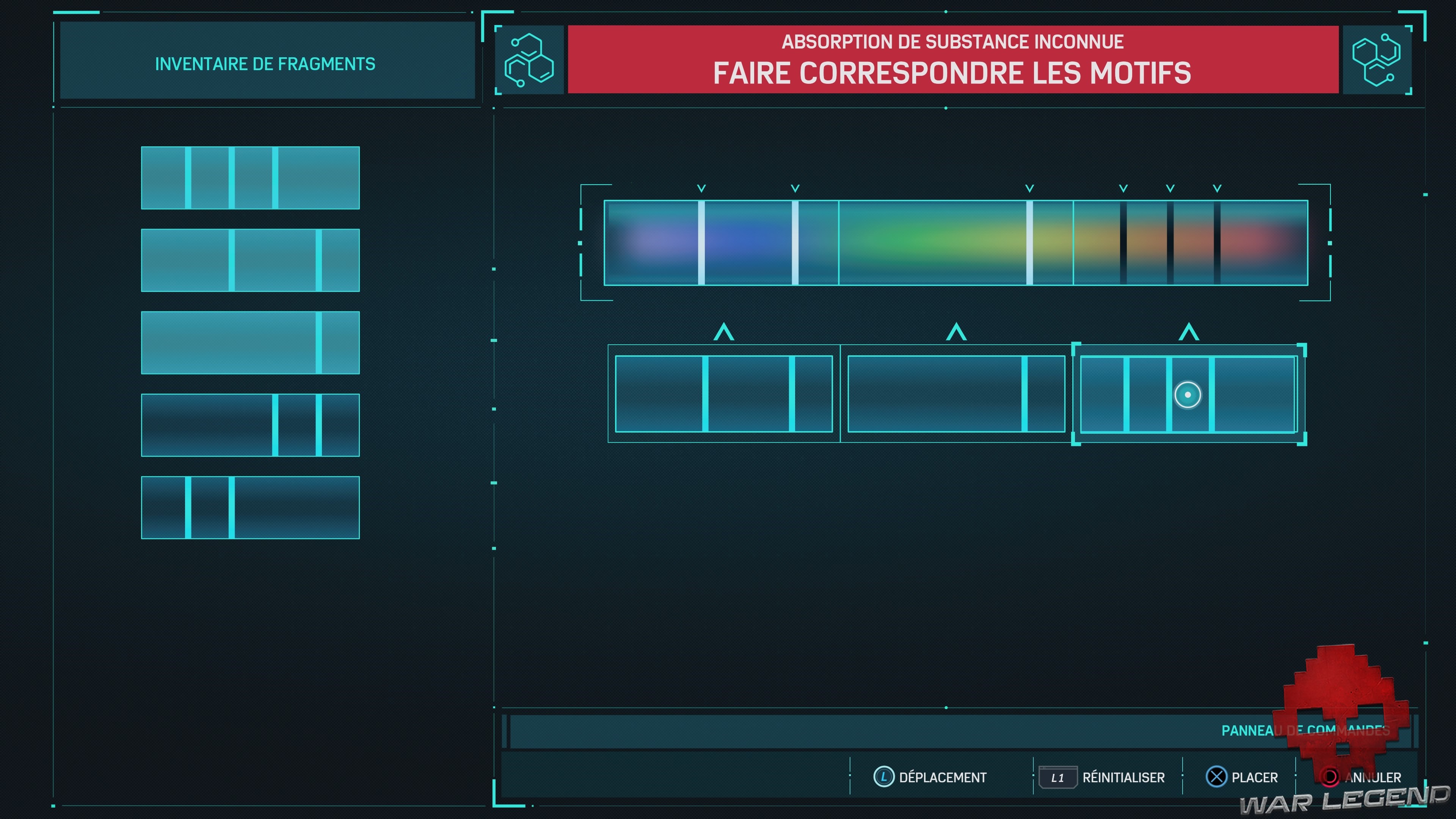 Le mini-jeu du spectrographe