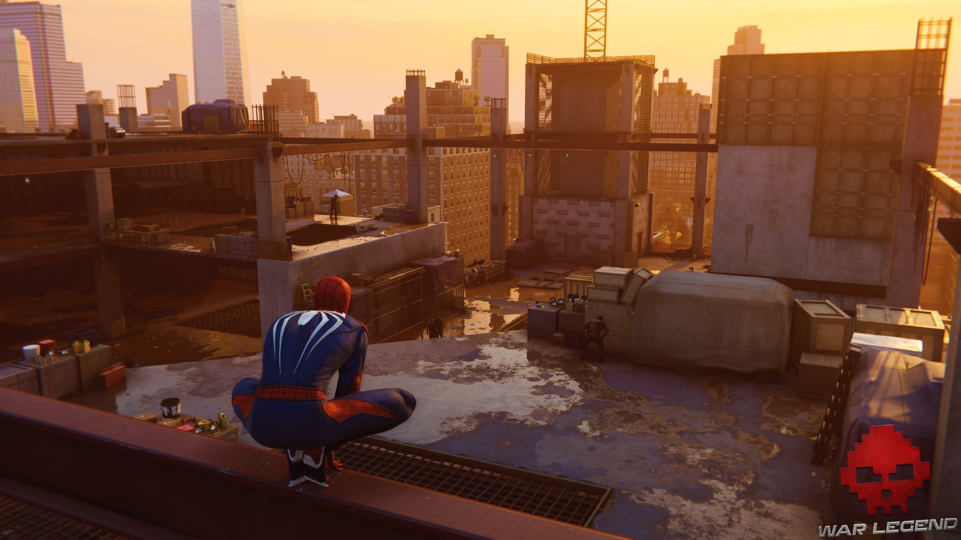 Des hommes de mains de Fisk ont investi le chantier