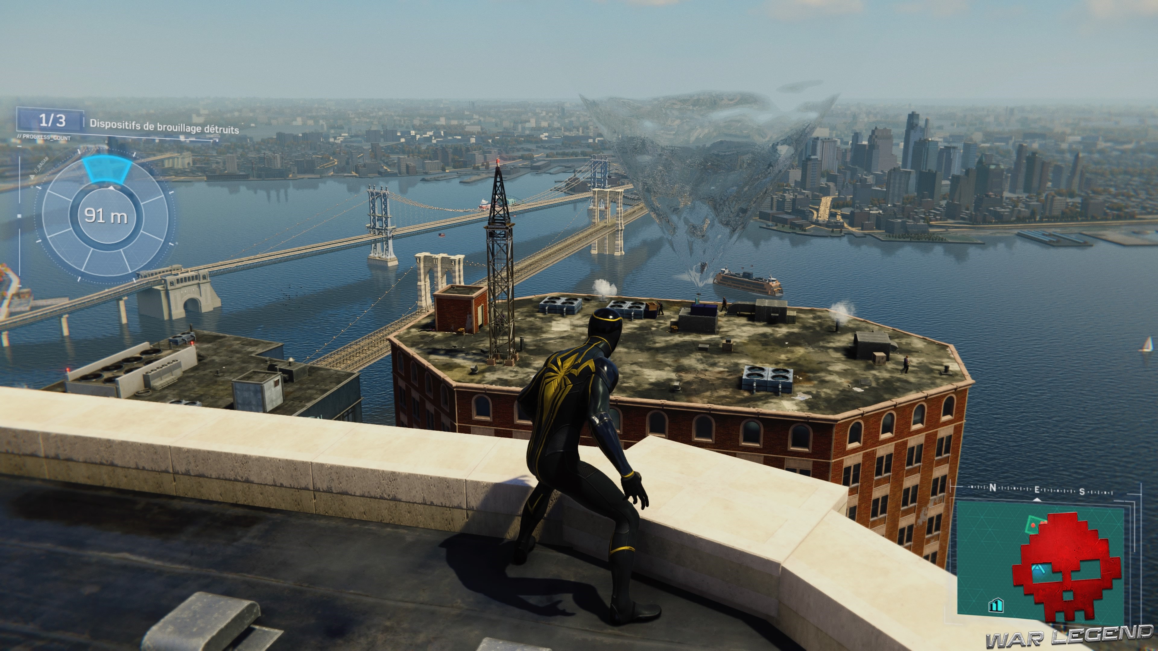 solution spider-man réseau en panne un brouilleur