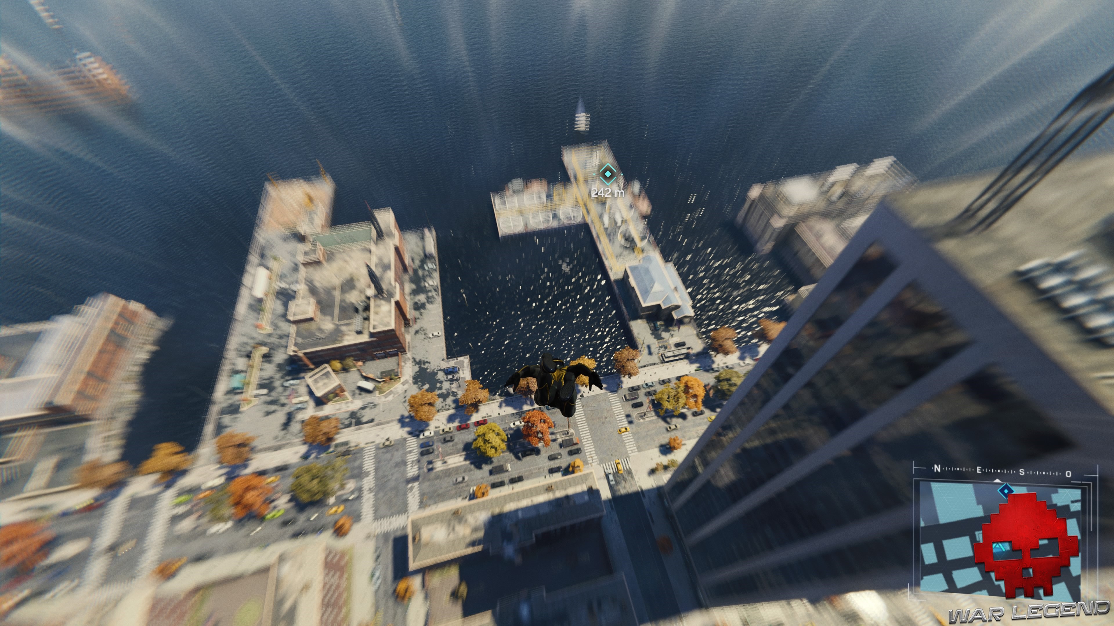 solution spider-man réseau en panne au dessus des docks