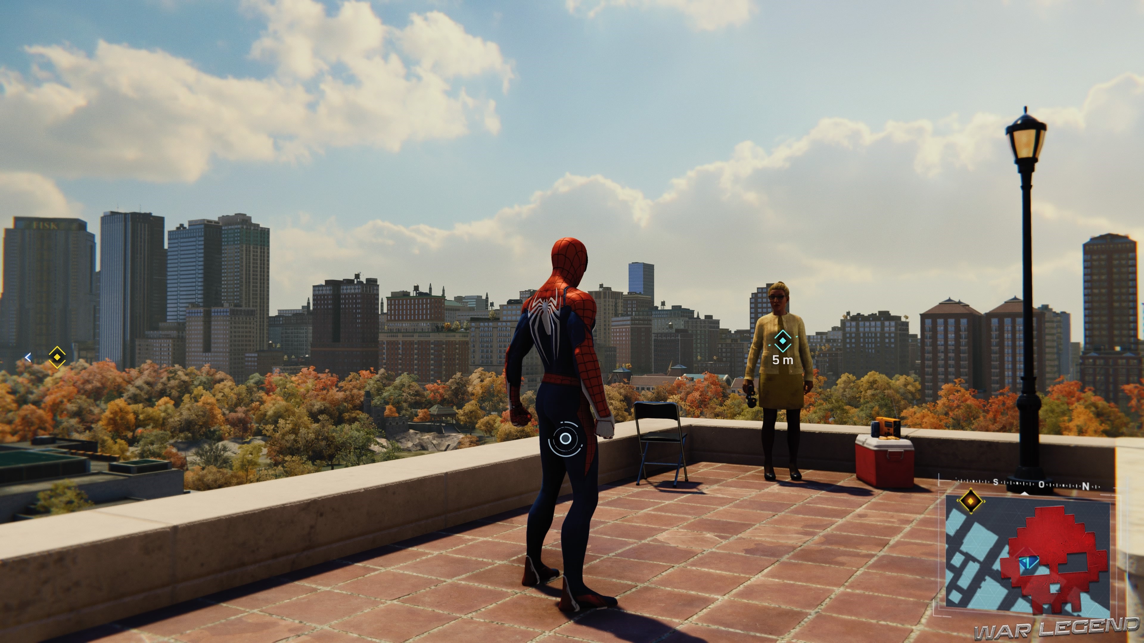 Discussion avec une femme