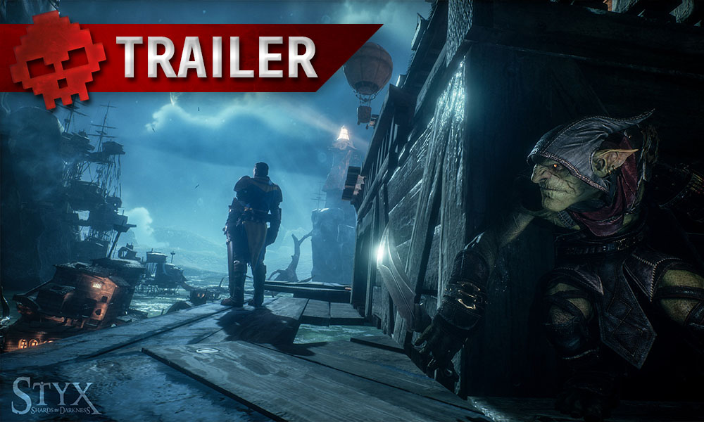 Styx: Shards of Darkness - Le gobelin montre ses talents - Styx derrière prêt à tuer un garde