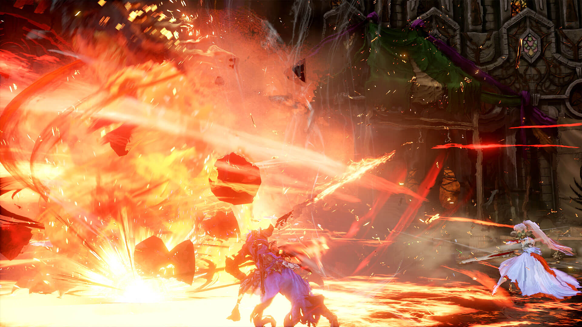 screenshot Tales of Arise combat magma